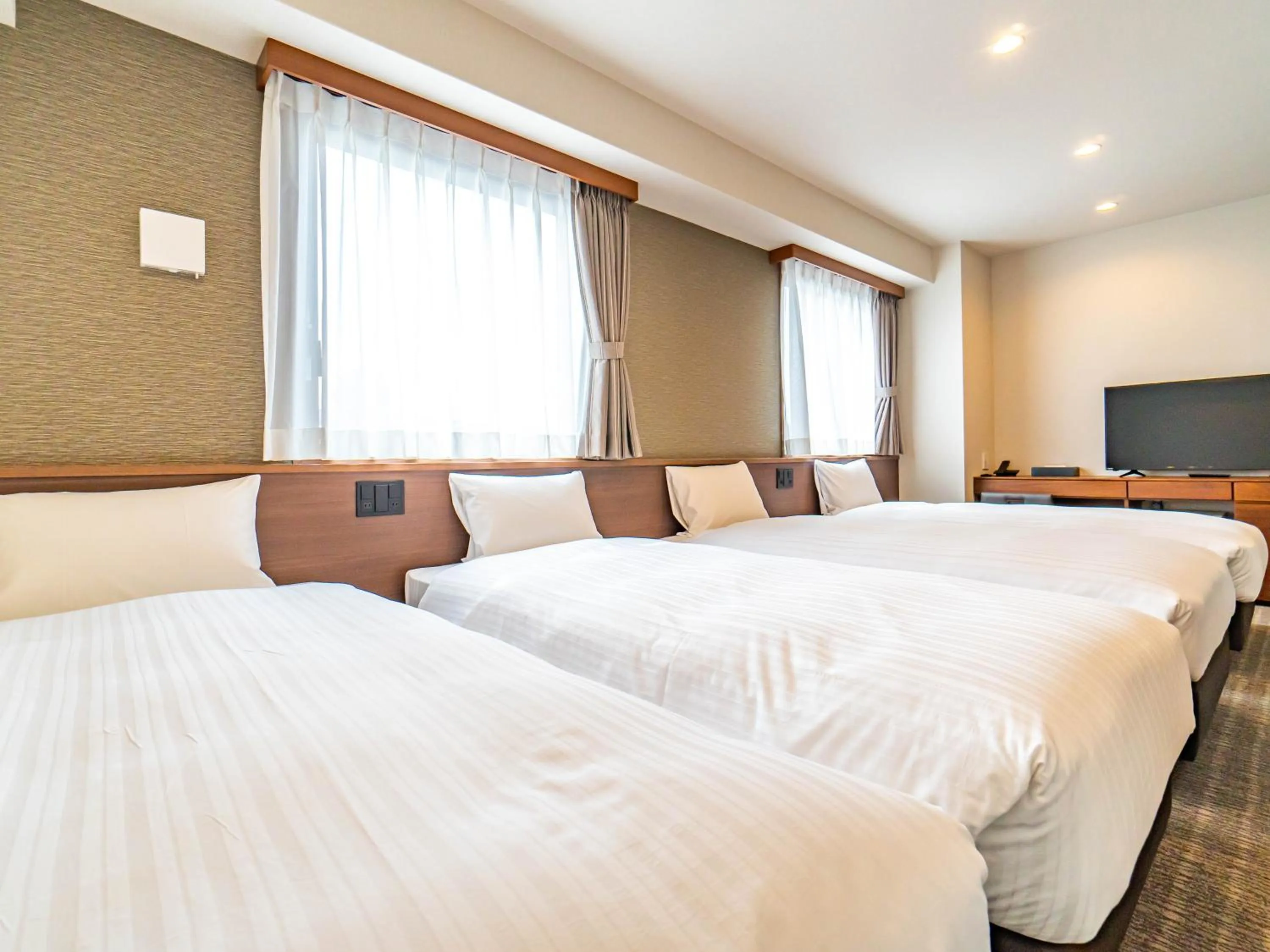 Bed in Bande Hotel Tenpozan Higashi
