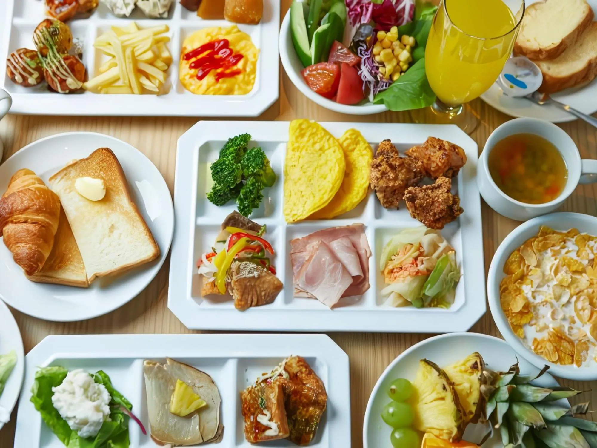 Restaurant/places to eat in Bande Hotel Tenpozan Higashi