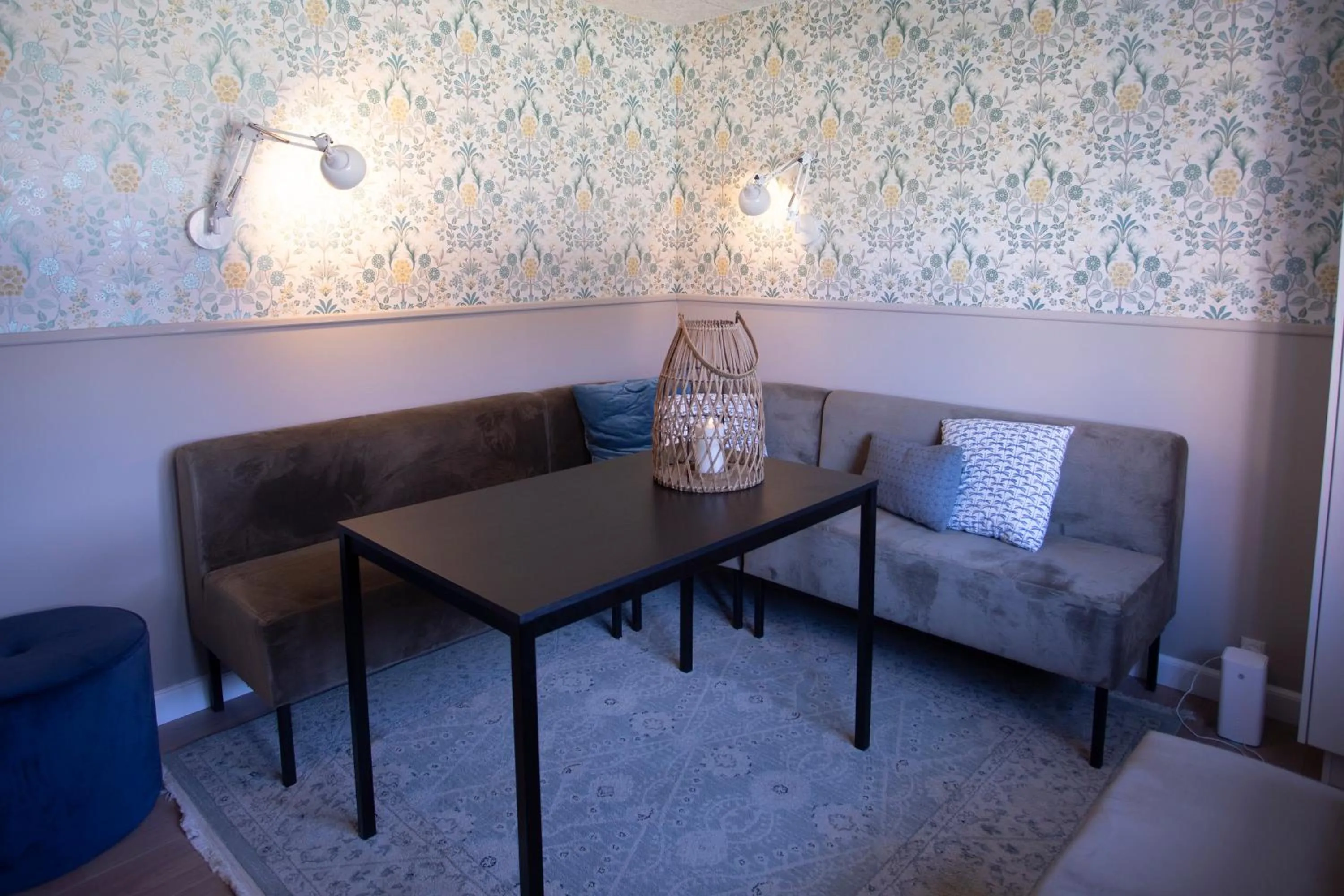 Living room in Kallehavegaard Badehotel