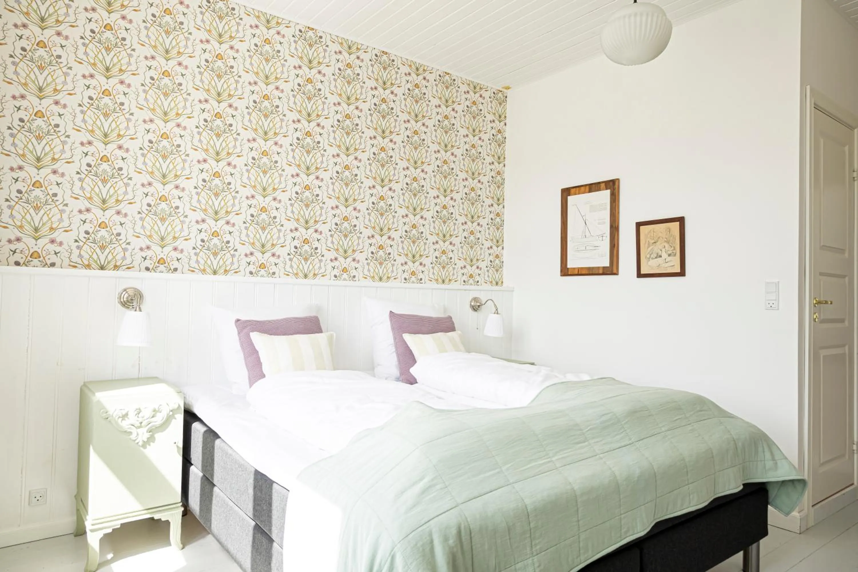 Bed in Kallehavegaard Badehotel