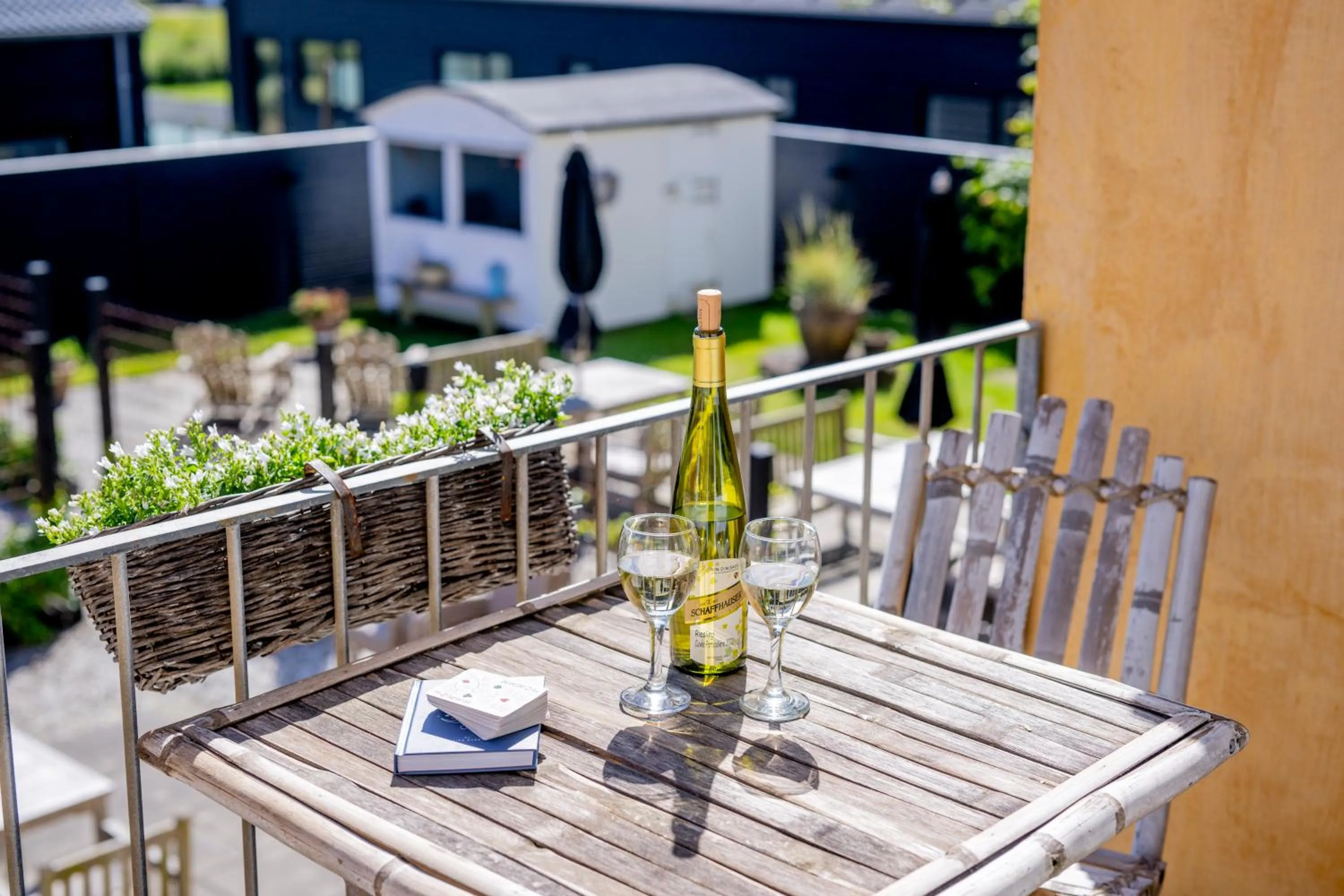 Balcony/Terrace in Kallehavegaard Badehotel