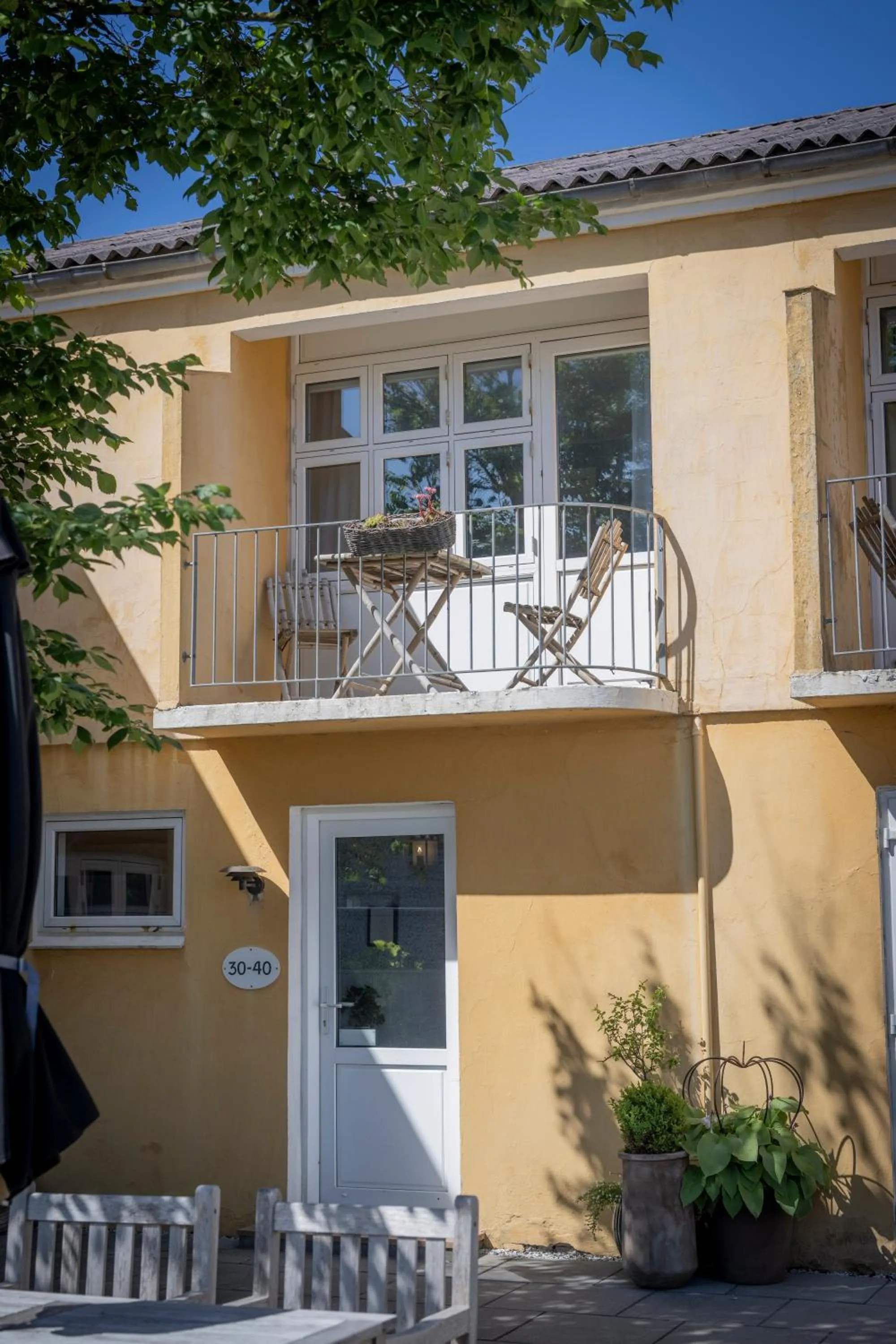 Property building in Kallehavegaard Badehotel