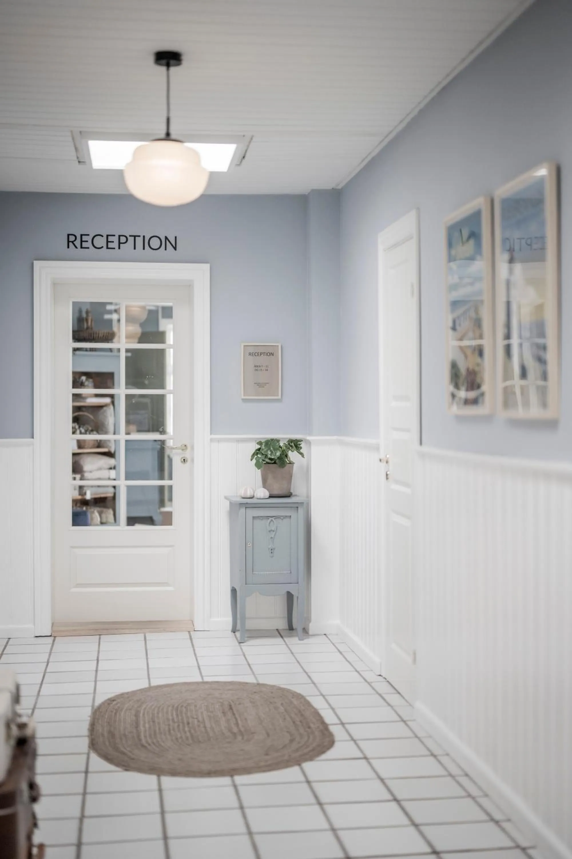 Lobby or reception in Kallehavegaard Badehotel