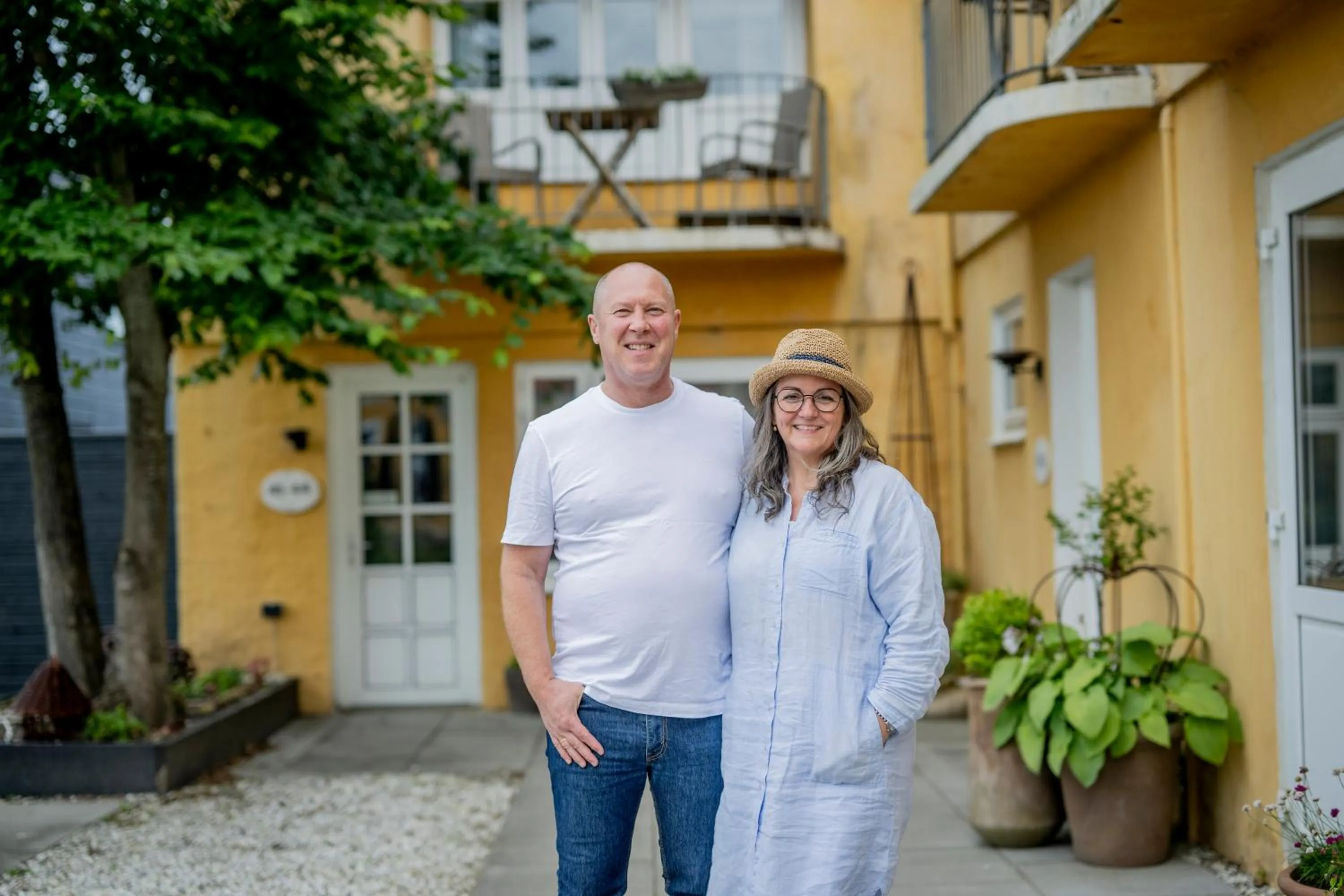 Property building in Kallehavegaard Badehotel