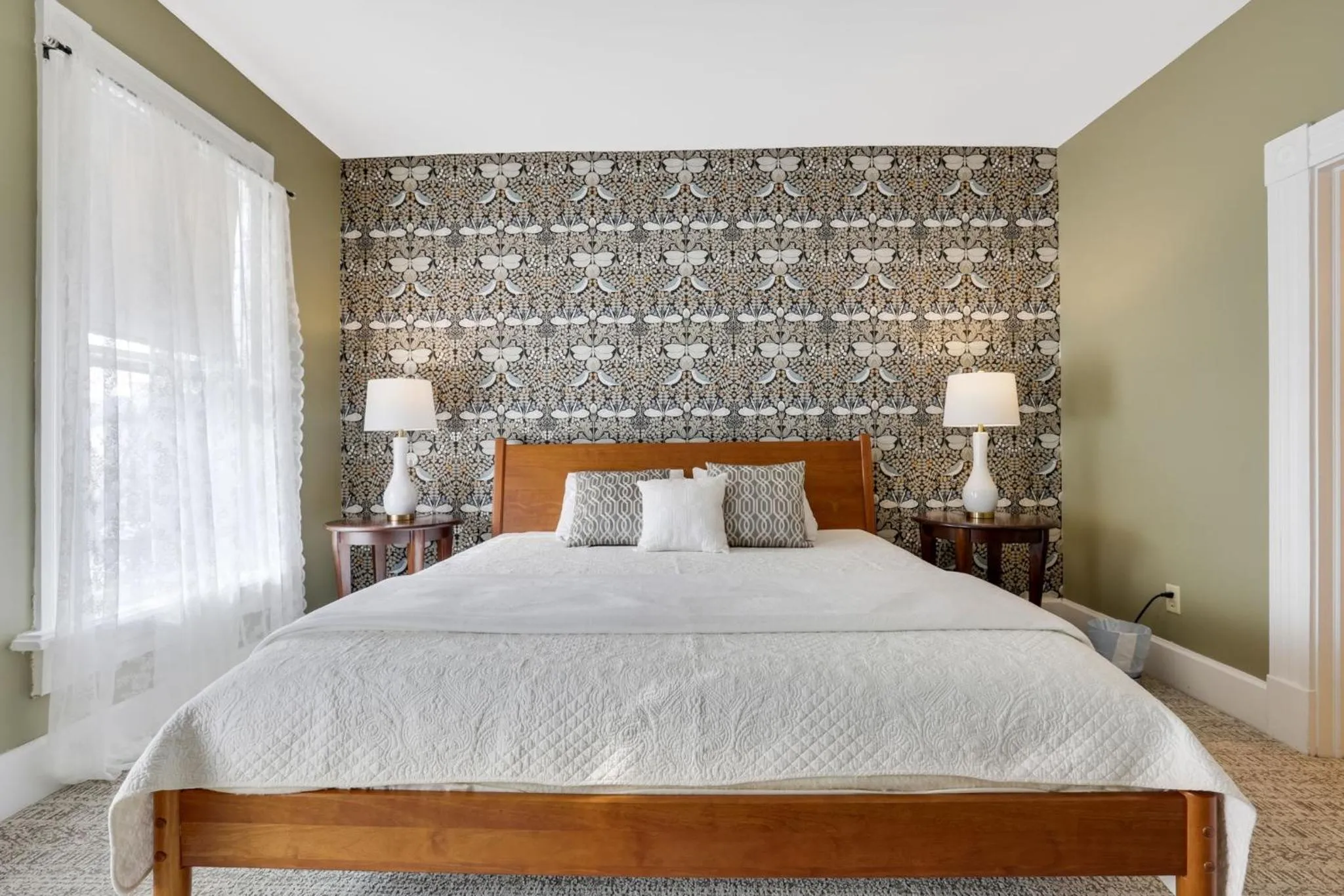 Bedroom, Bed in 50 Lincoln Short North Bed & Breakfast