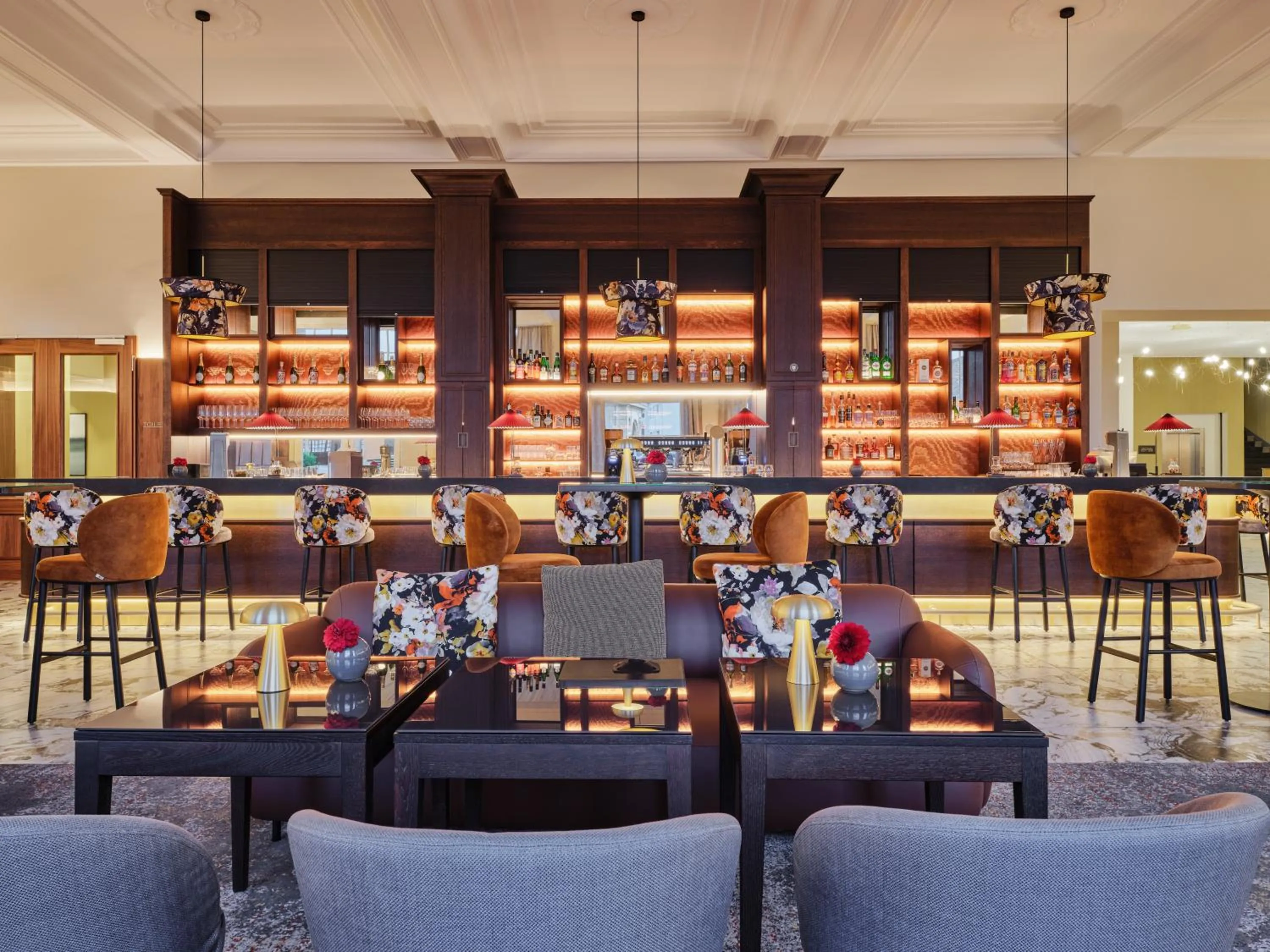 Lounge or bar in Steigenberger Hotel Bad Neuenahr