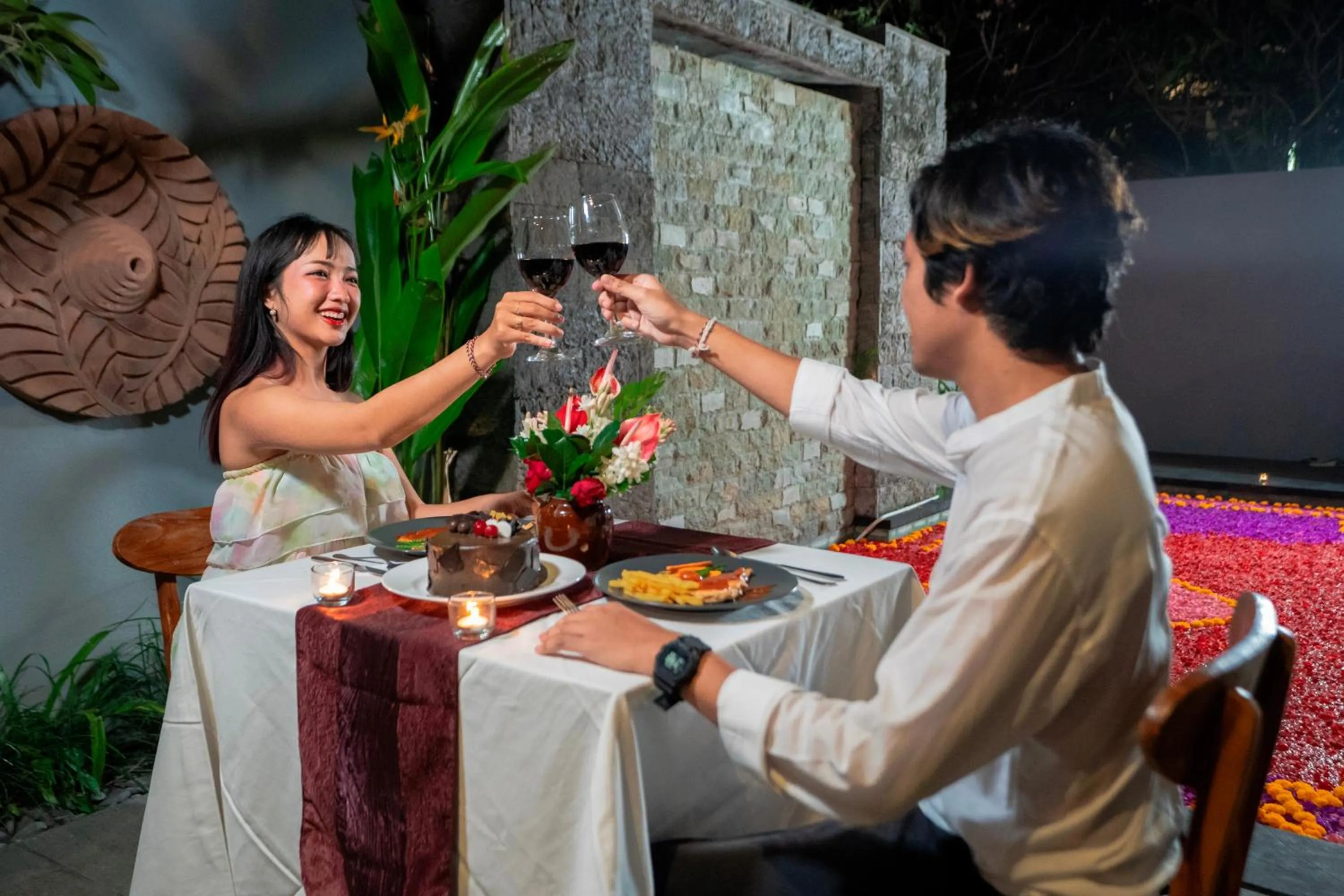 Dinner in Kusuma Living and Villa Seminyak