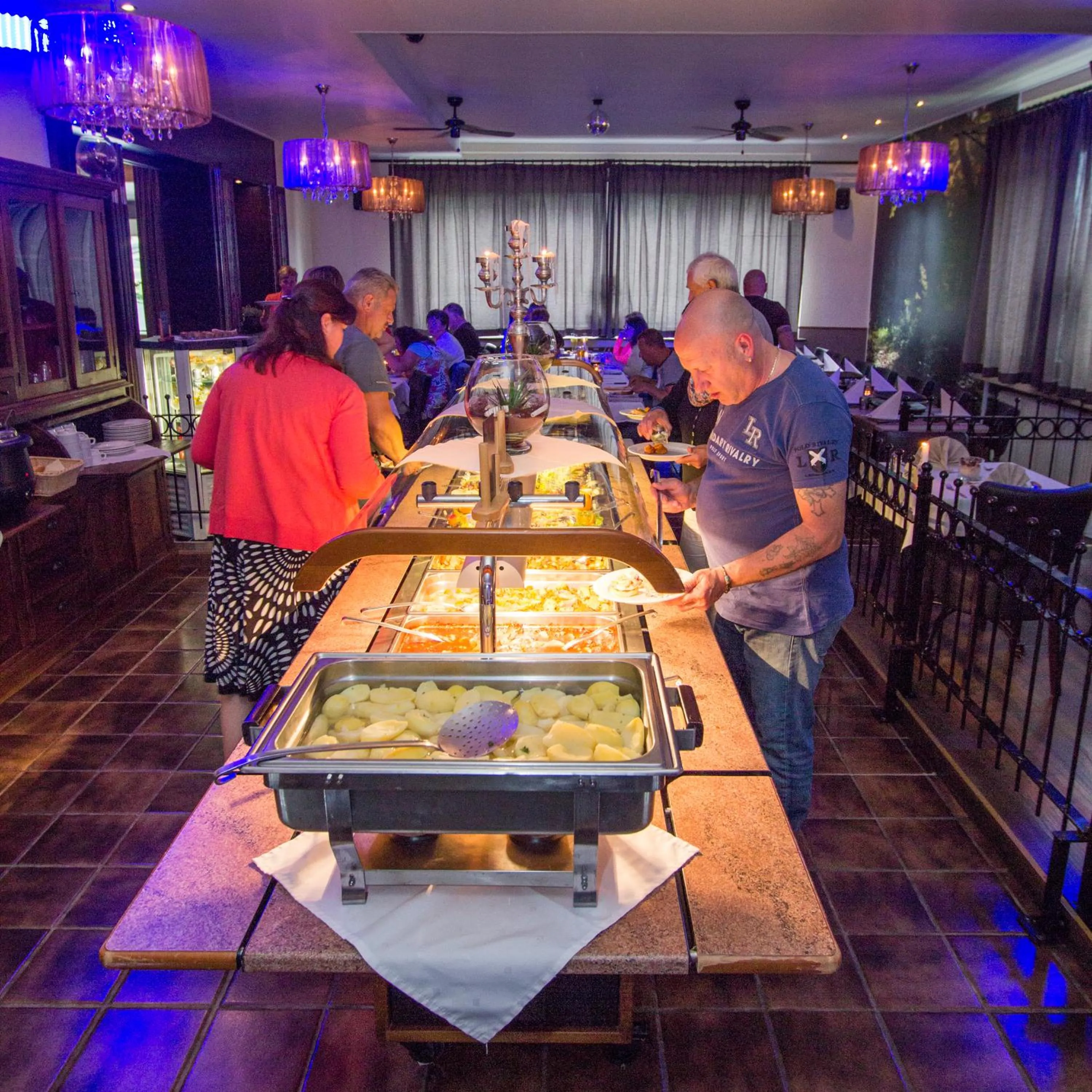 Restaurant/places to eat in Hotel De Lange Man Monschau Eifel