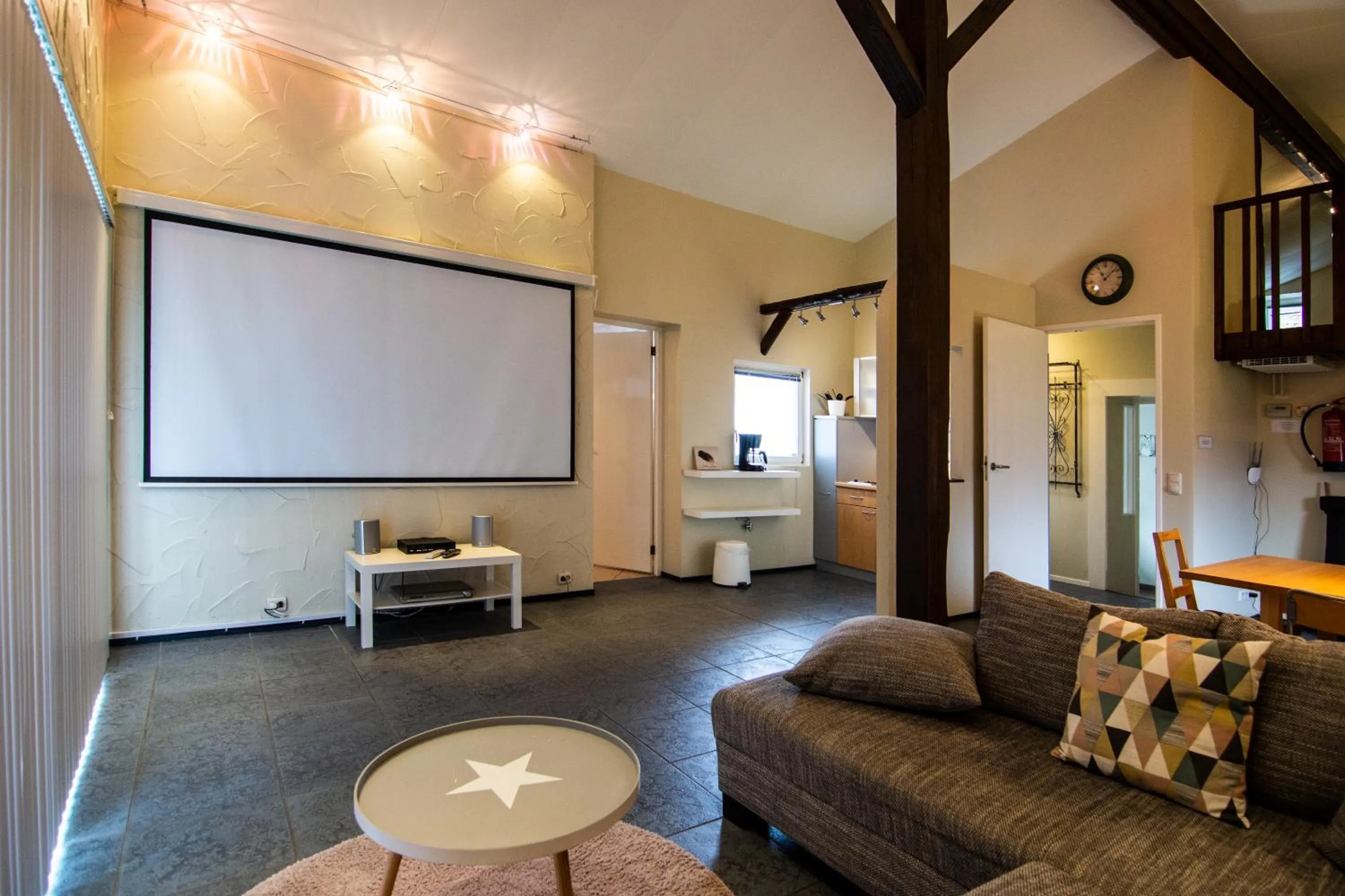 Living room in Hotel De Lange Man Monschau Eifel