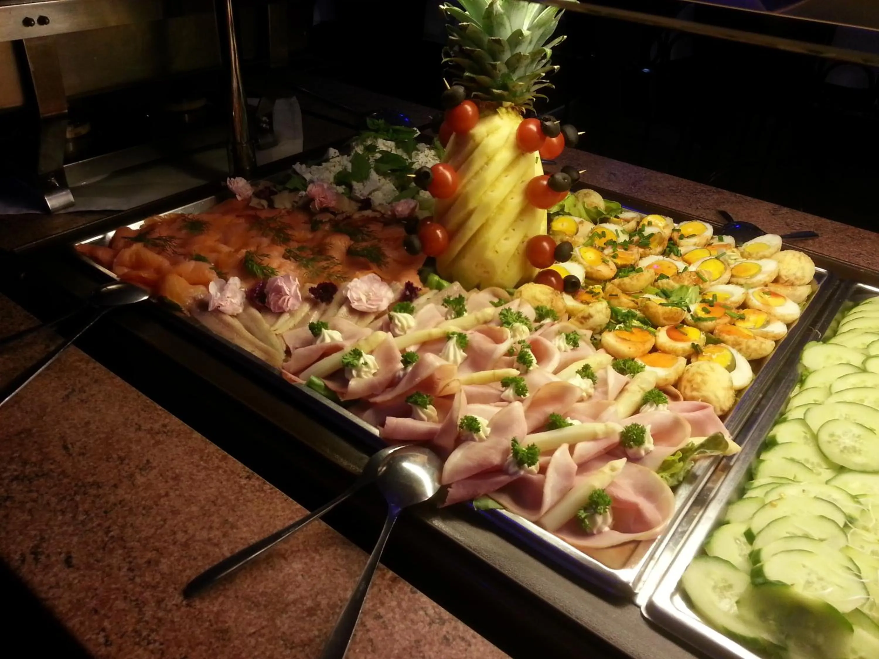 Food in Hotel De Lange Man Monschau Eifel