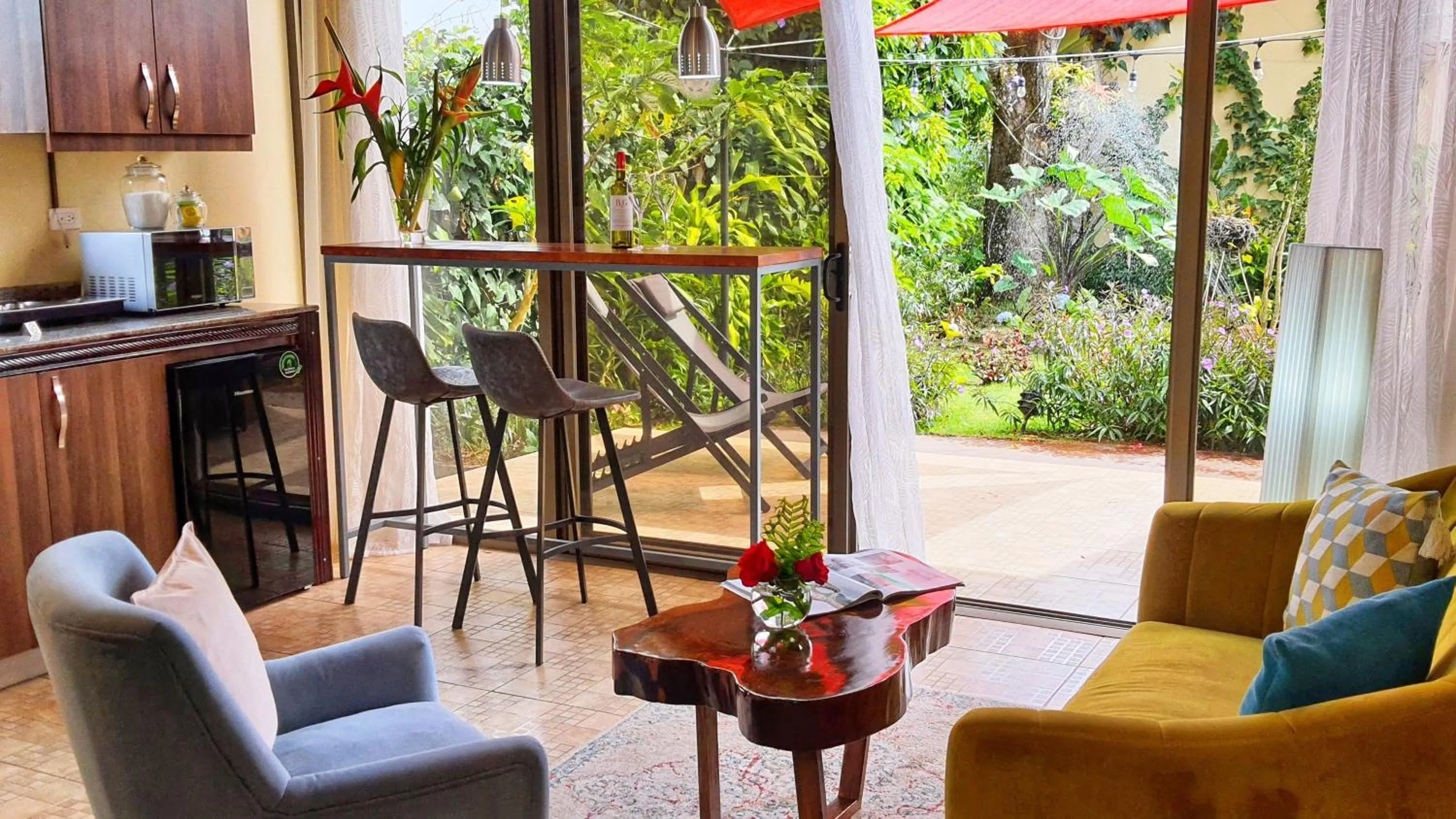 Living room in Villa Alejandro