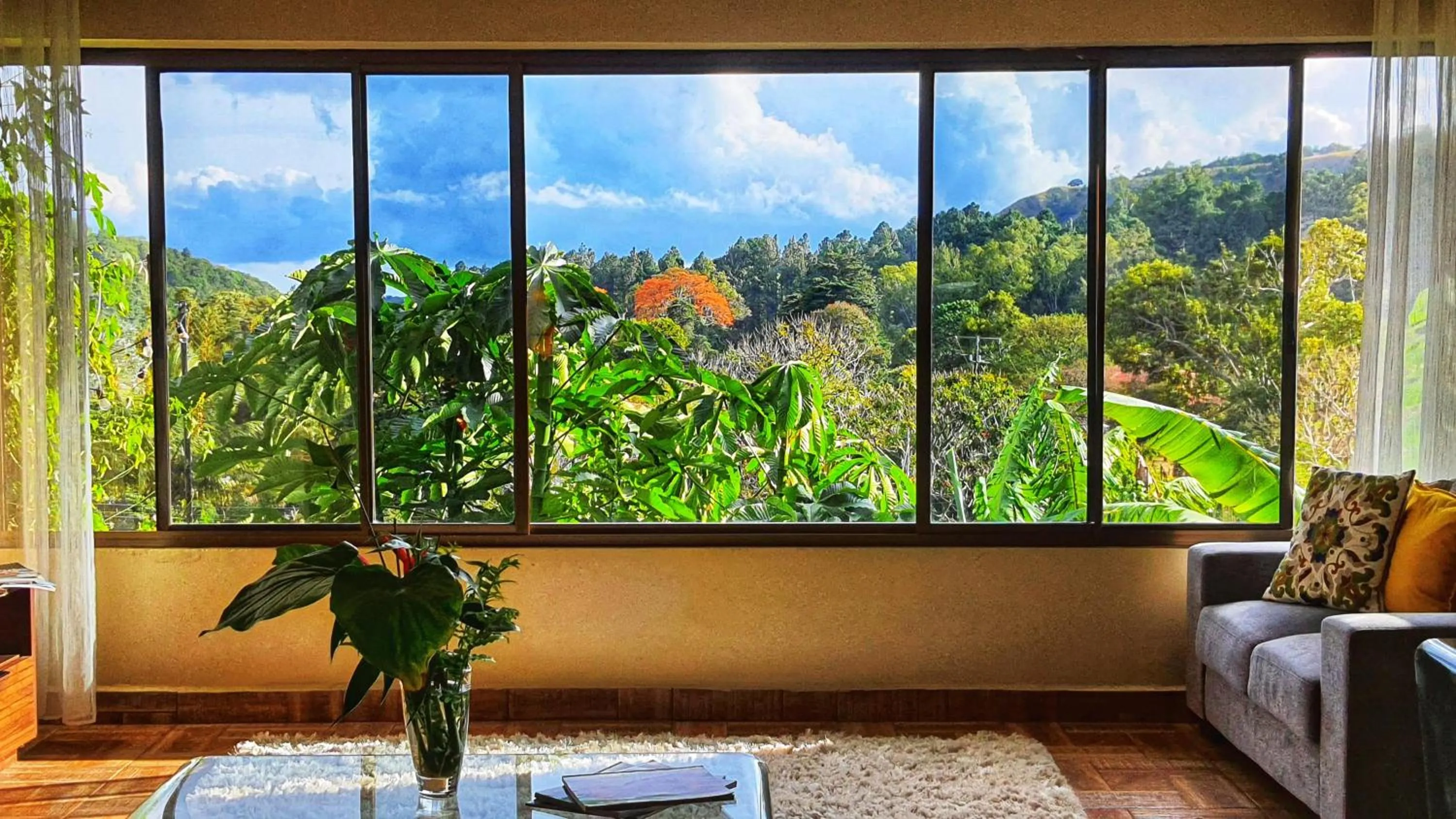 Communal lounge/ TV room in Villa Alejandro