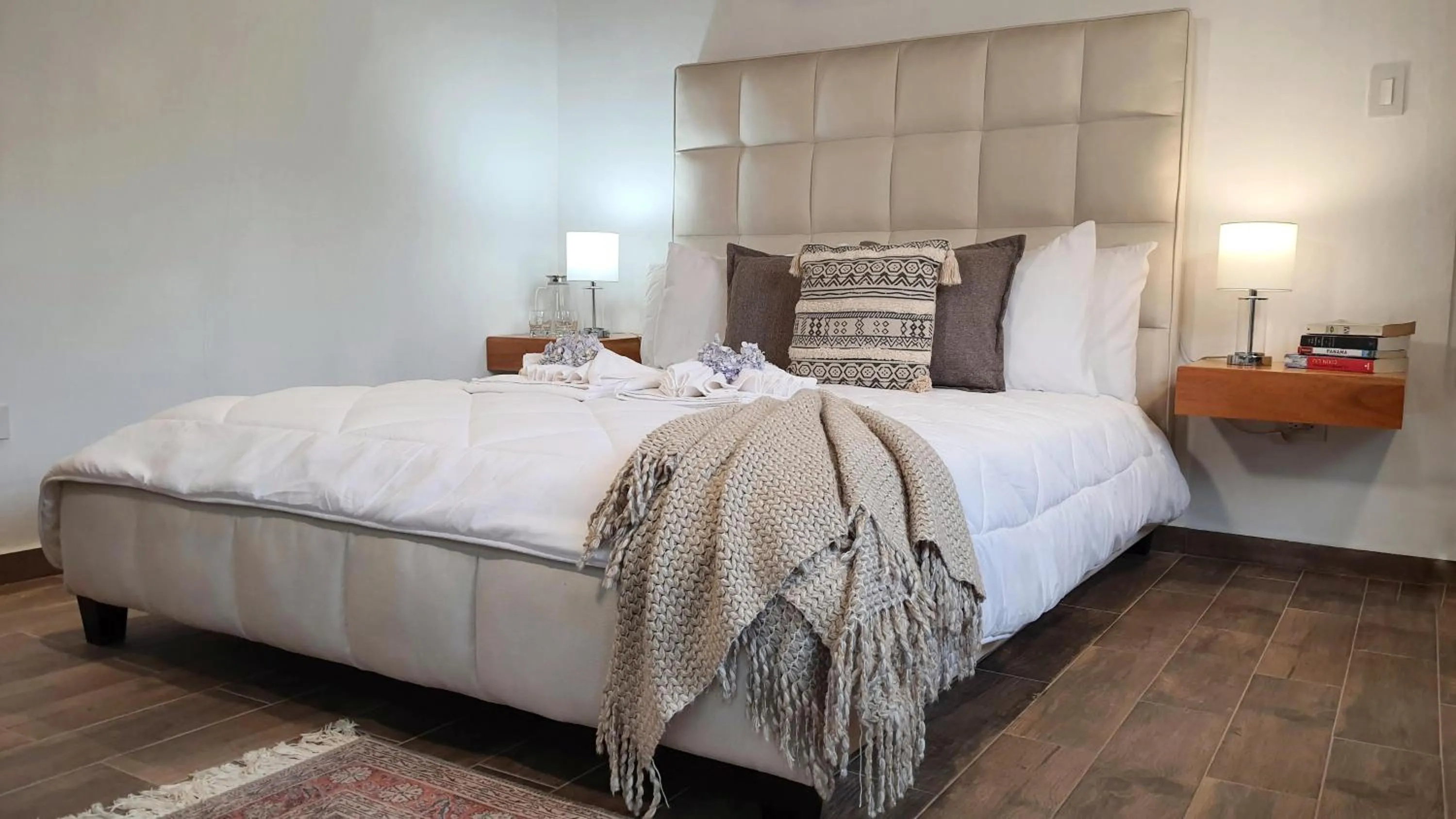 Bed in Villa Alejandro