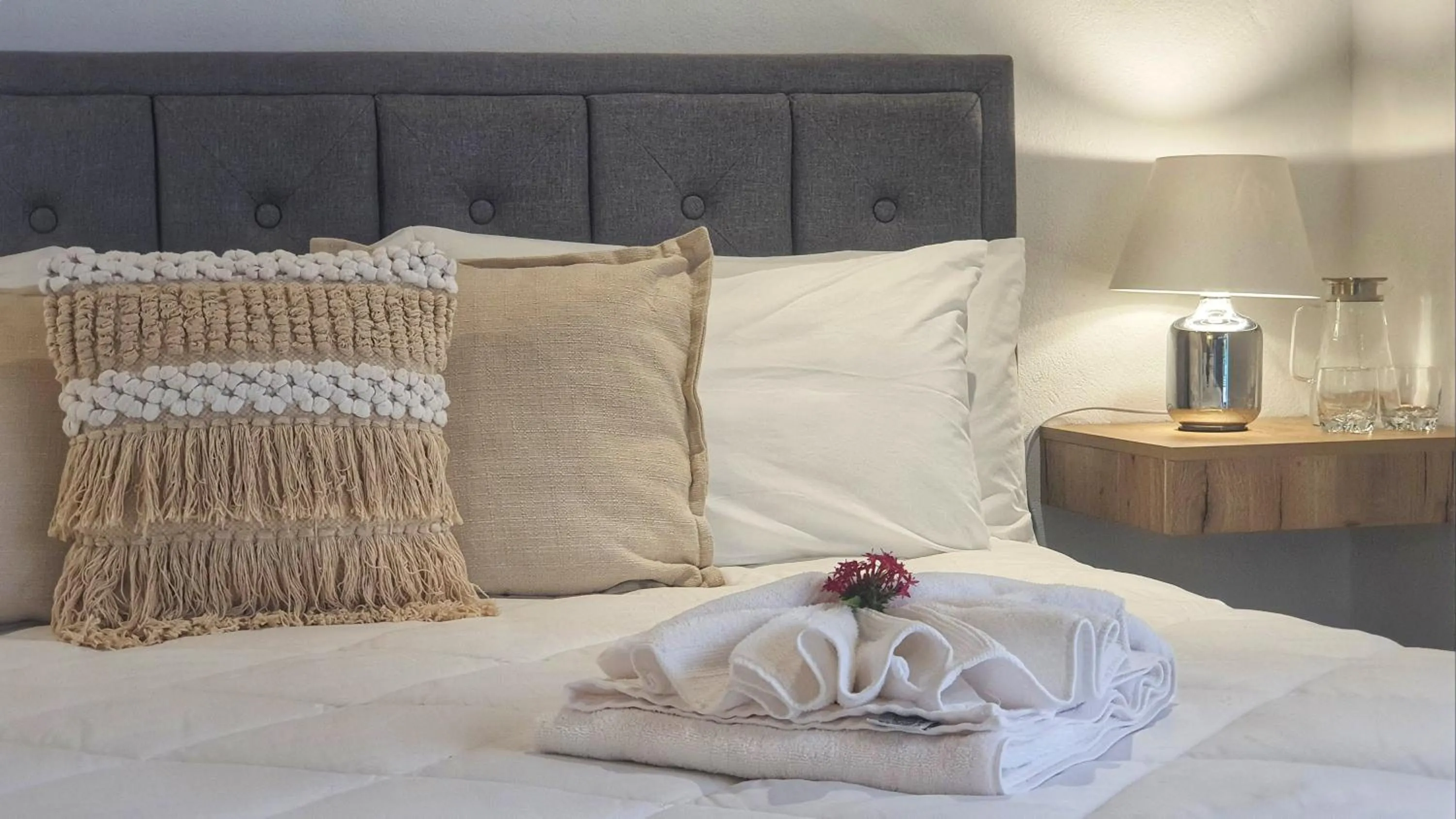 Solarium, Bed in Villa Alejandro