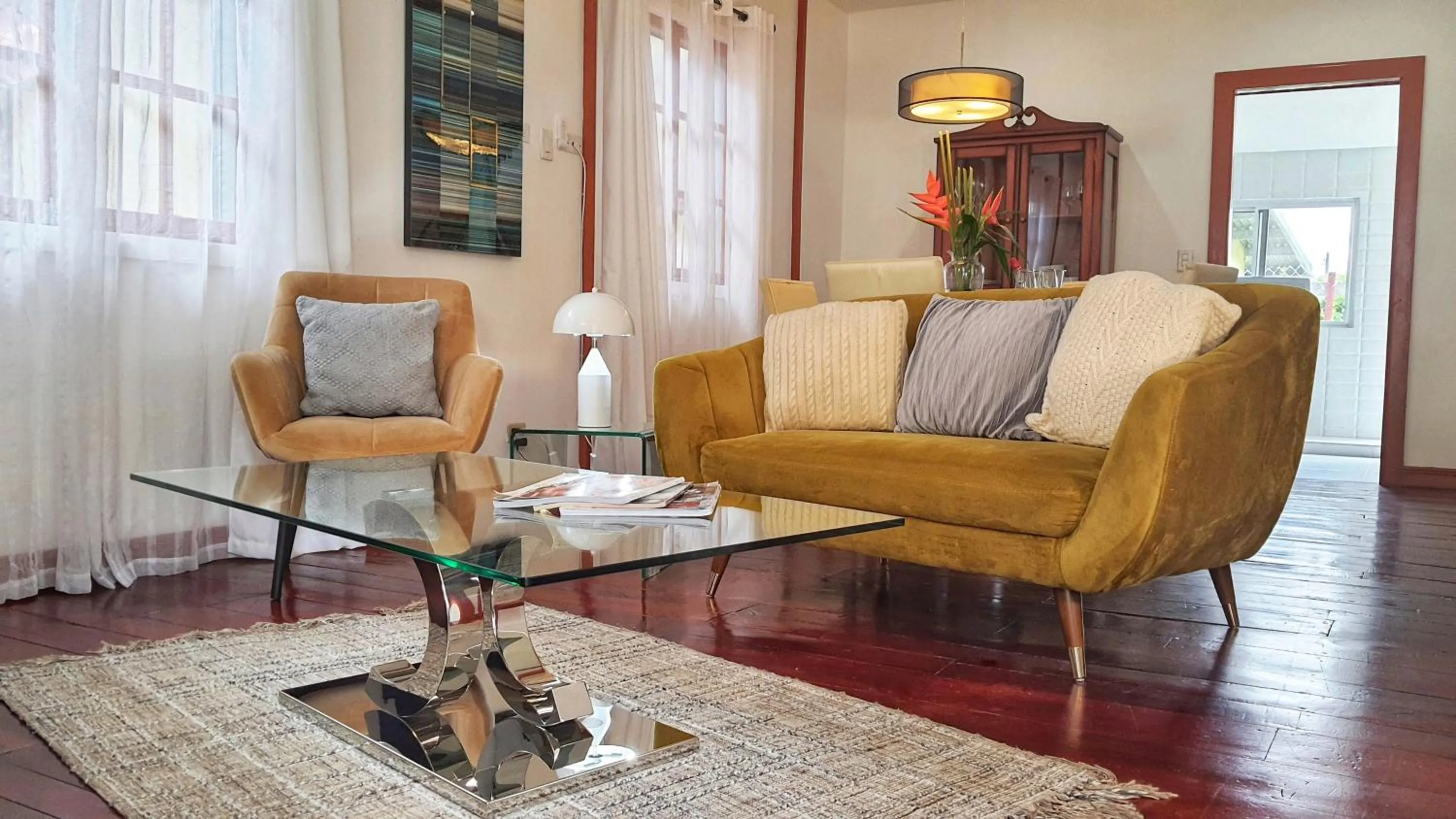 Living room in Villa Alejandro