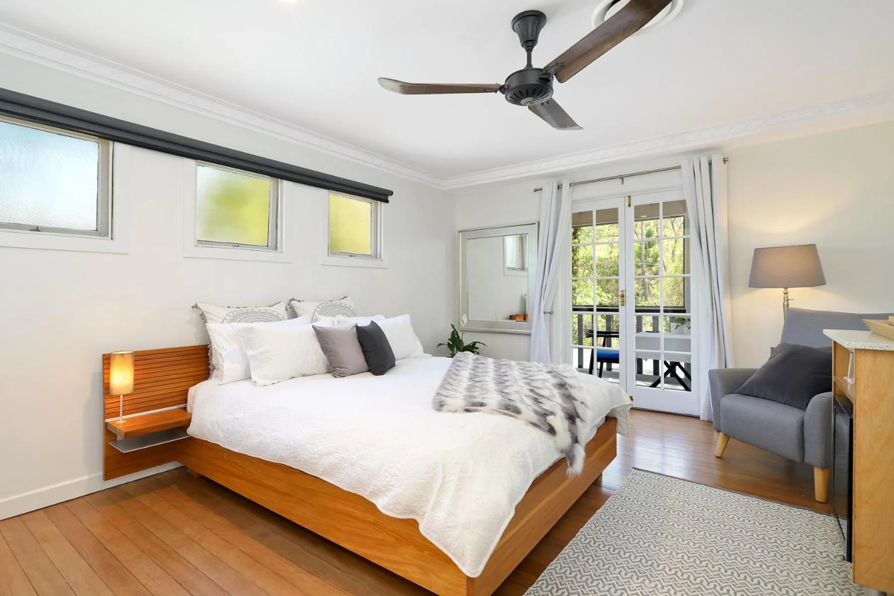 Bed in The Odd Gecko B&B