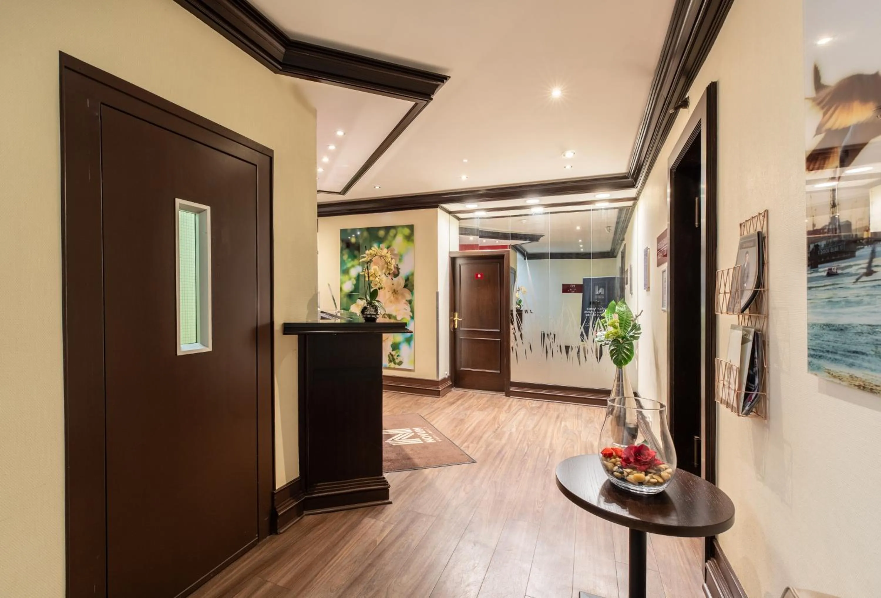 Lobby or reception in Hotel Norddeutscher Hof