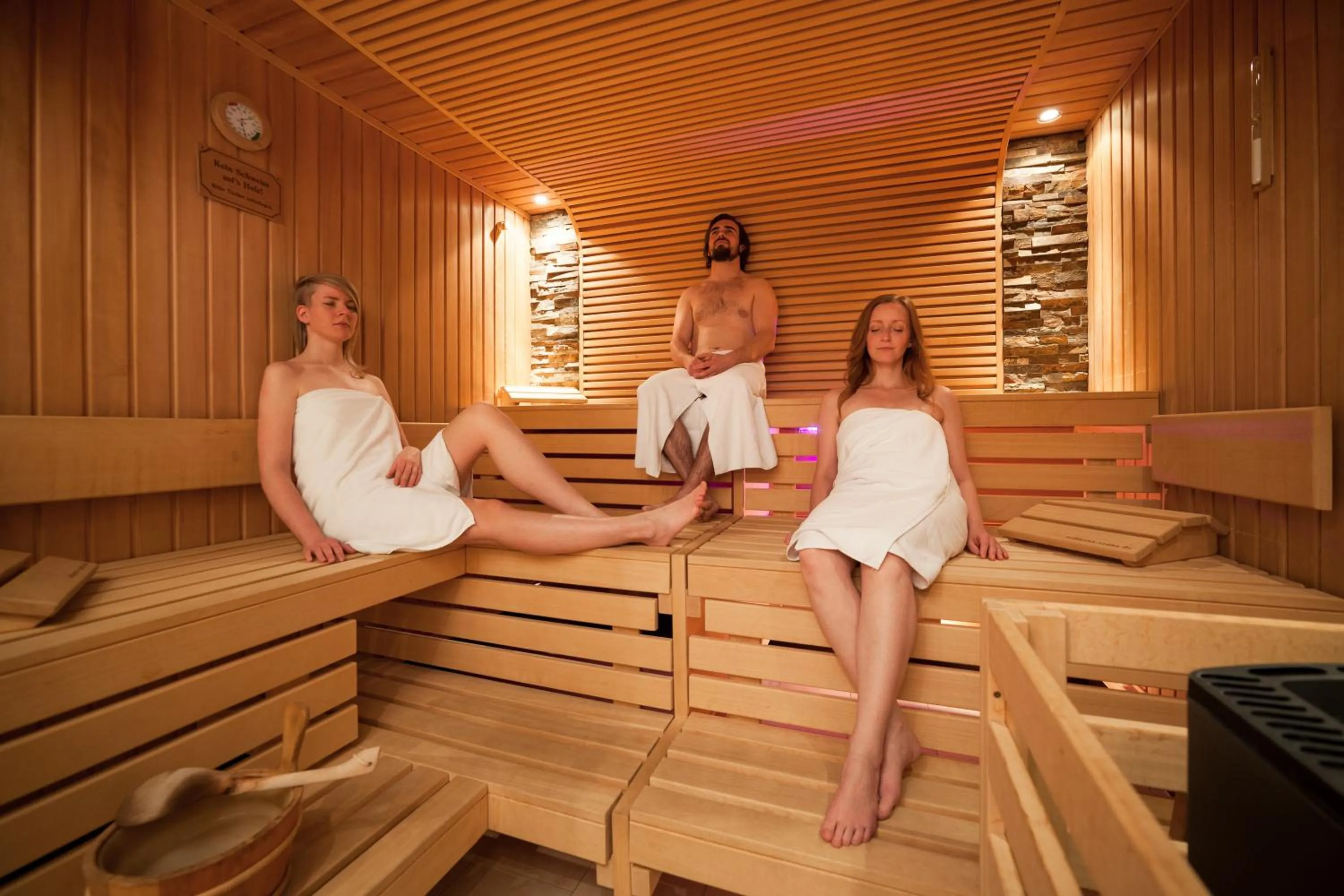 Sauna in Landhotel Altes Zollhaus