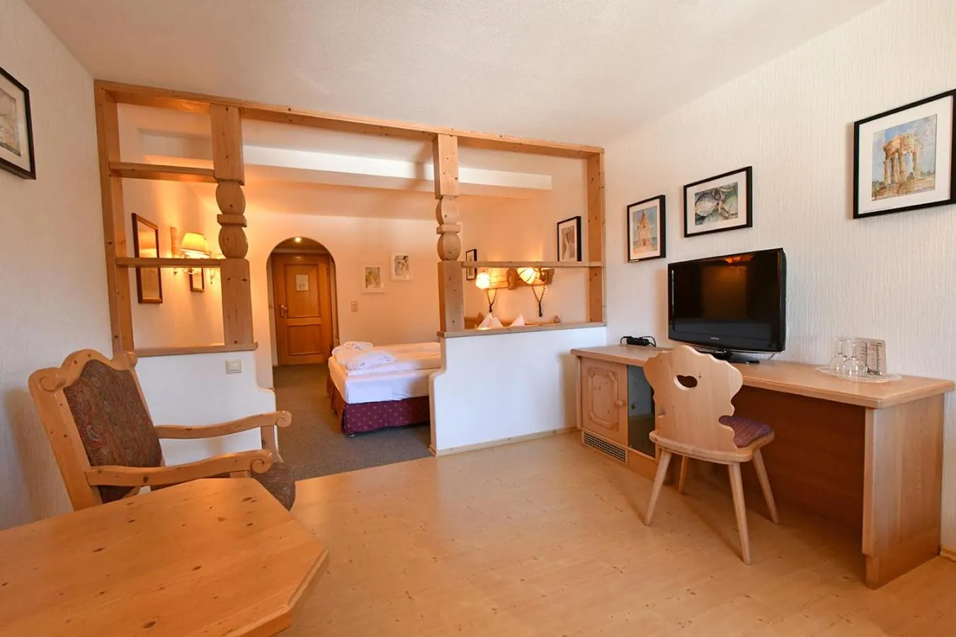 Bed in Landhotel Altes Zollhaus