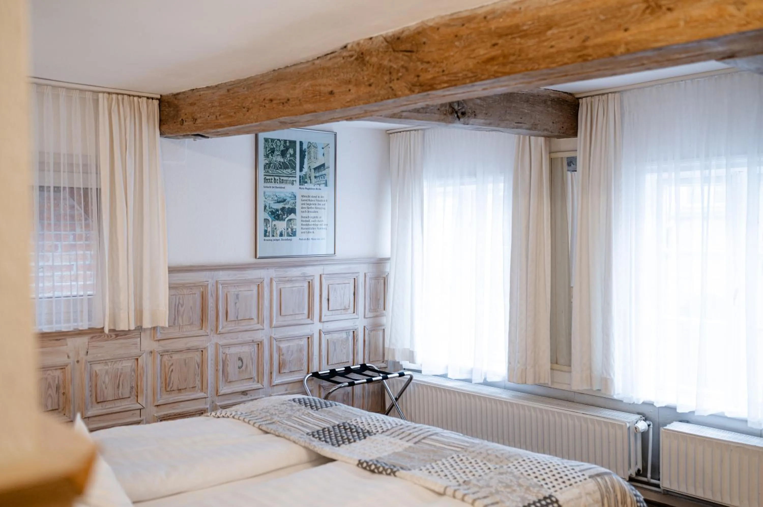 Bedroom, Bed in Zum Alten Schifferhaus