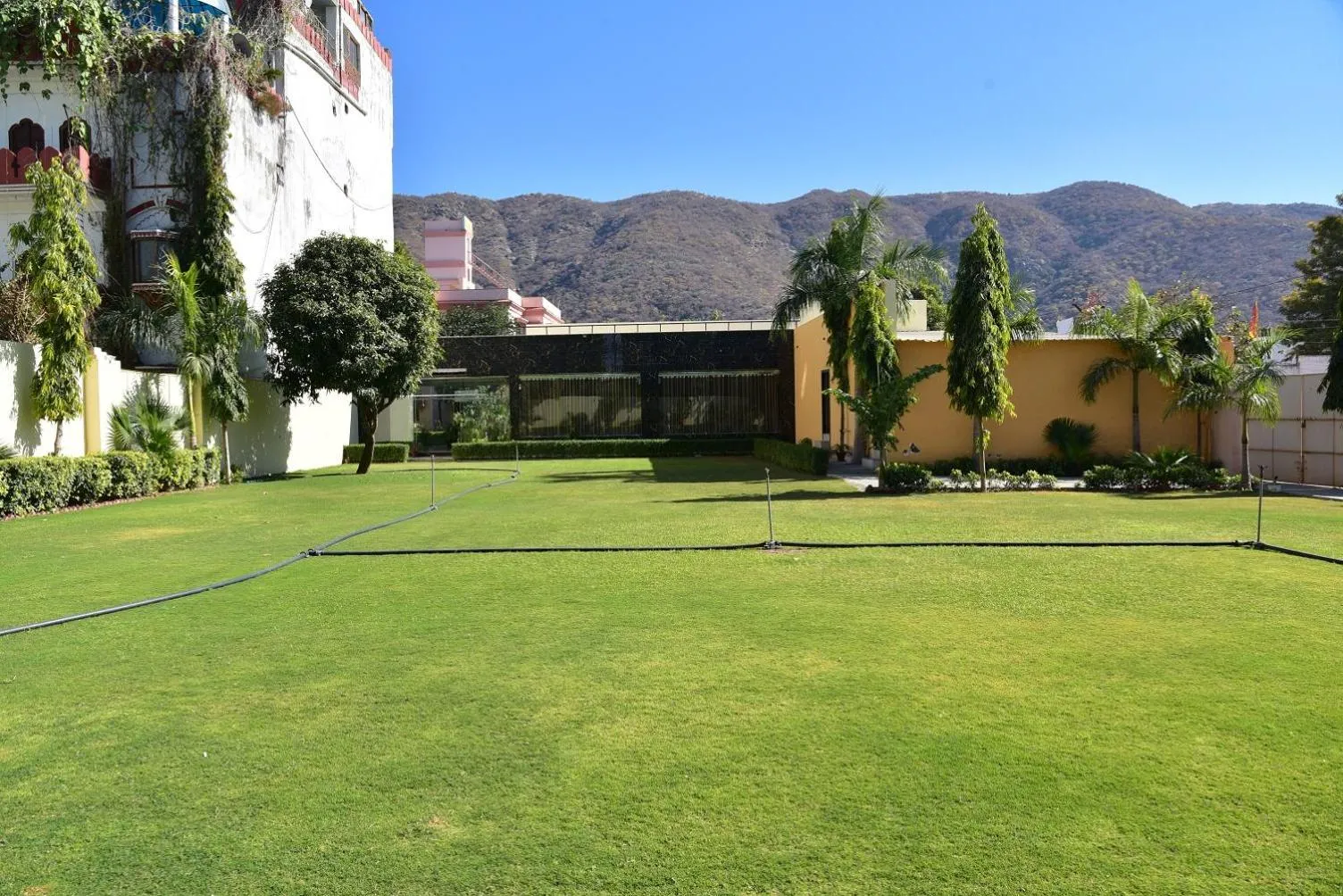 Children play ground in Hotel Master Paradise, Pushkar, Rajasthan , INDIA