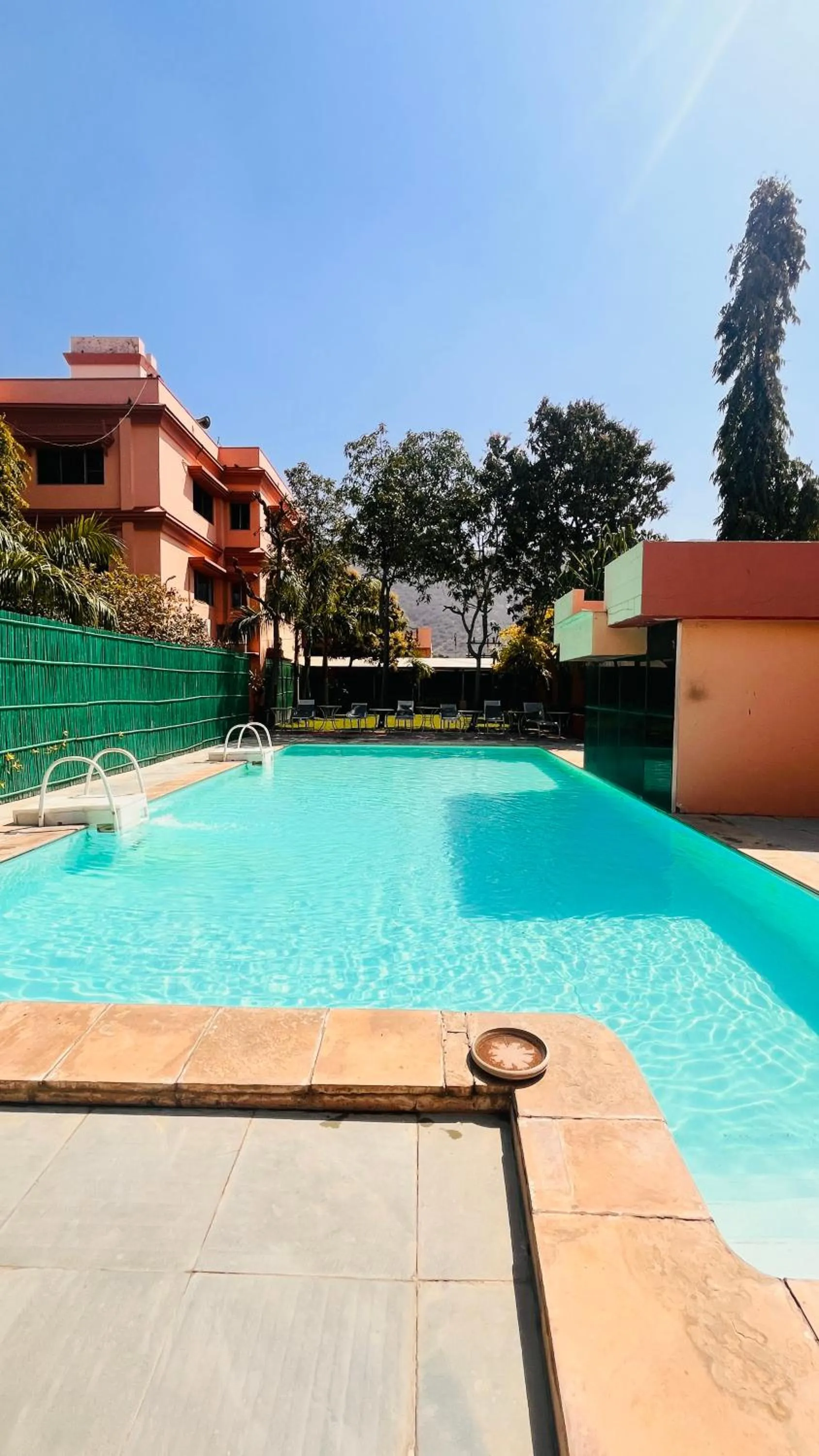 Swimming pool in Hotel Master Paradise, Pushkar, Rajasthan , INDIA