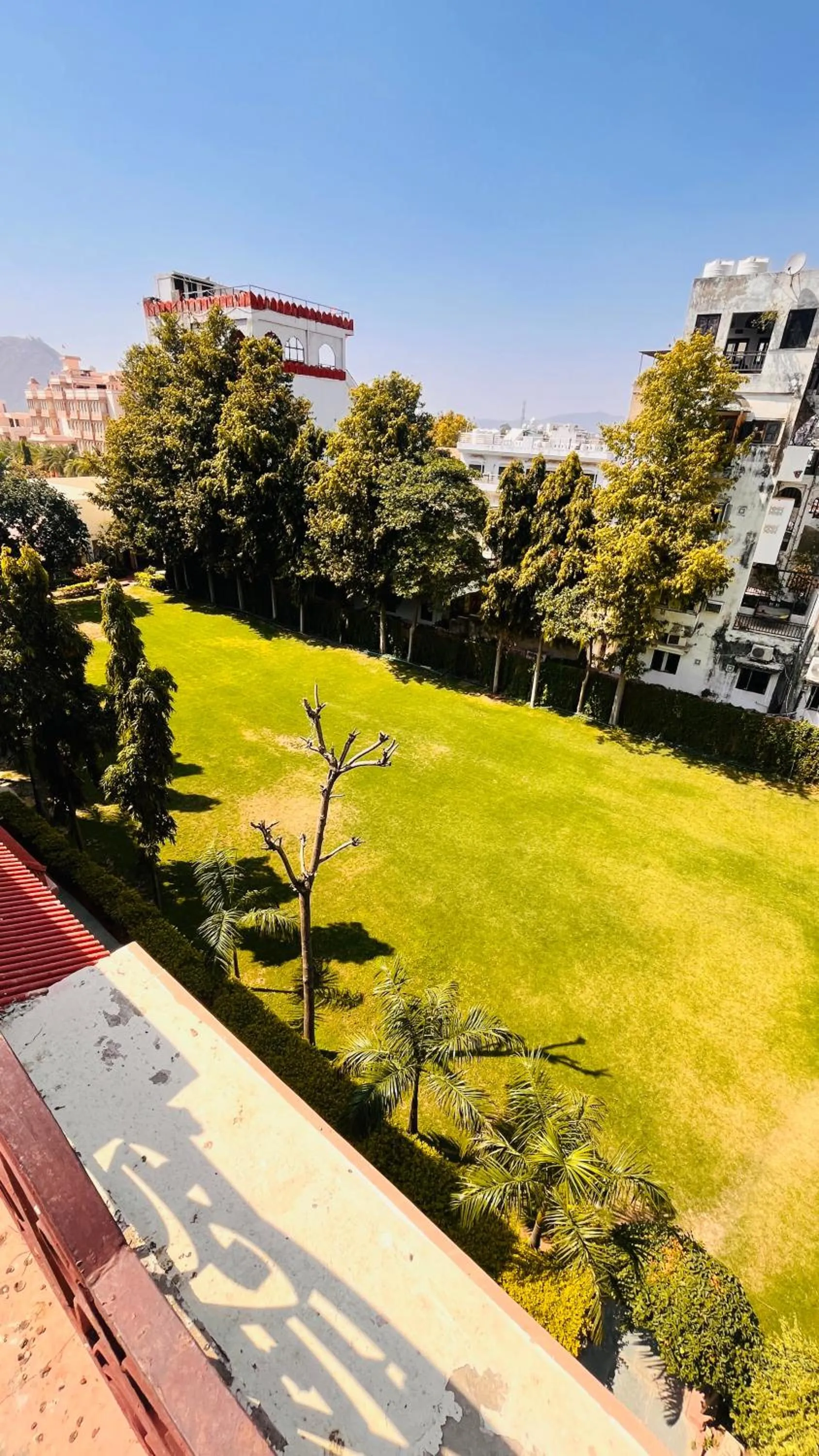 Garden in Hotel Master Paradise, Pushkar, Rajasthan , INDIA