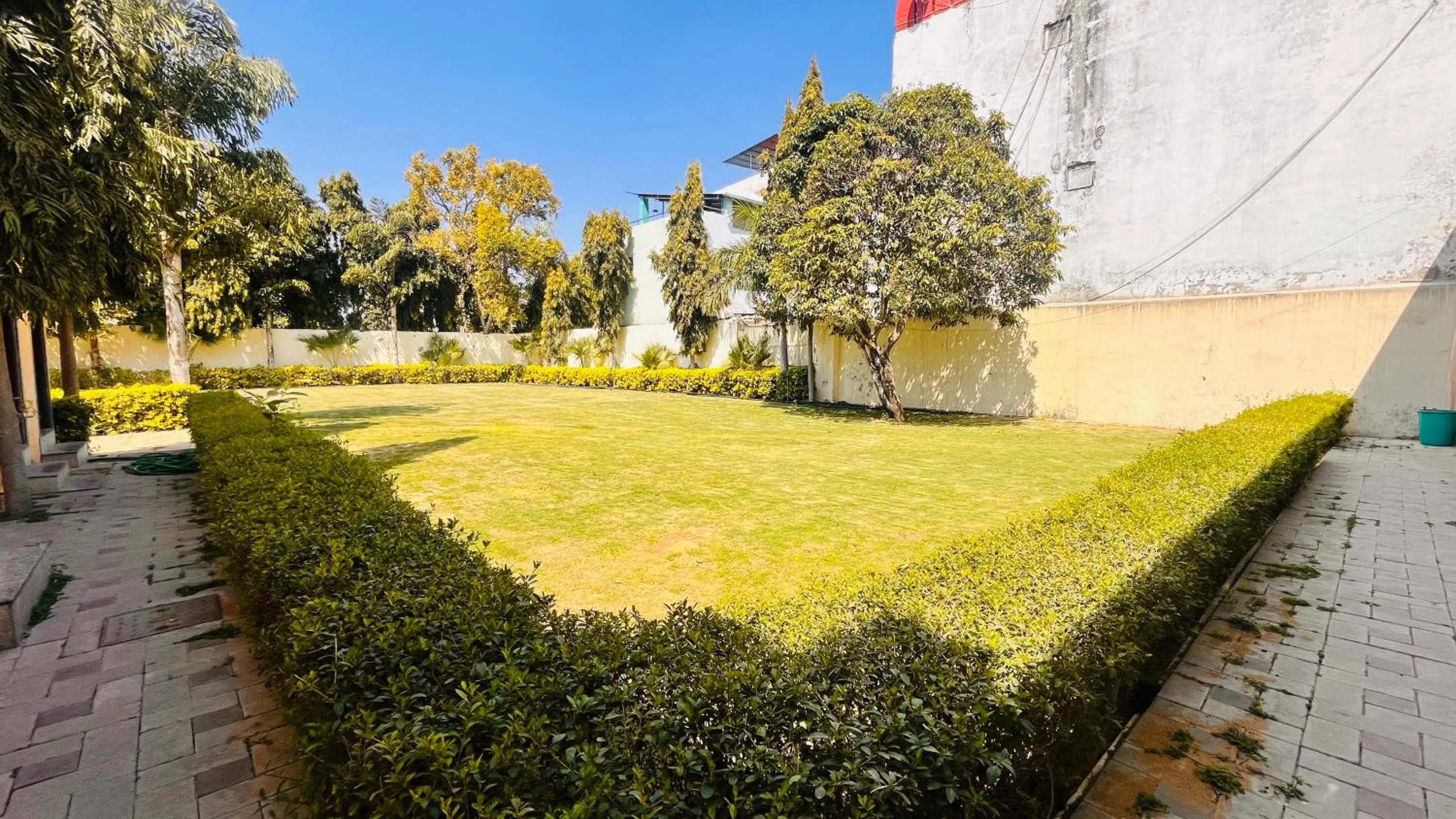 Garden in Hotel Master Paradise, Pushkar, Rajasthan , INDIA