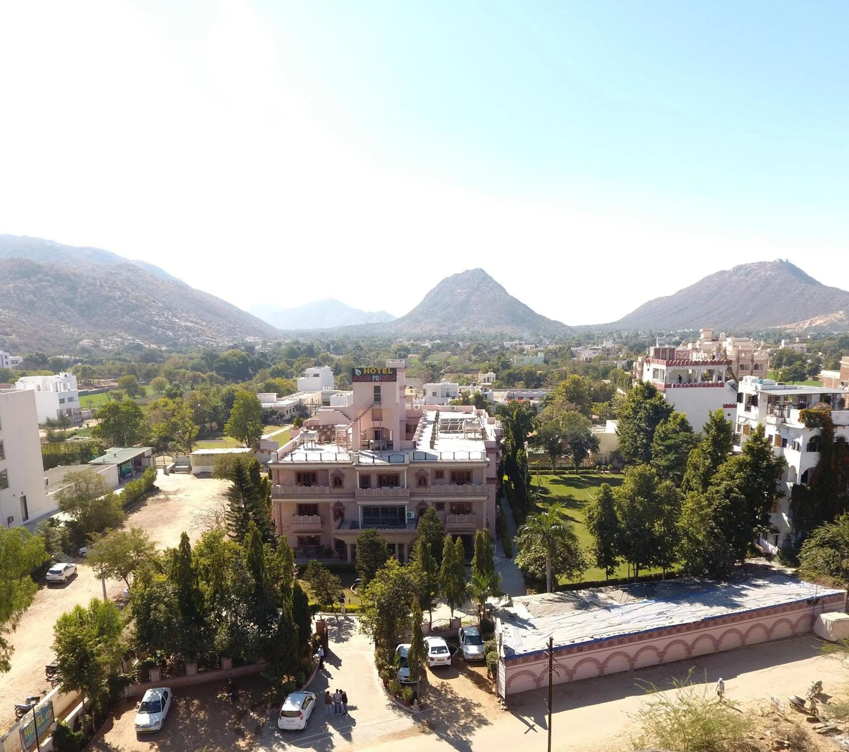 Property building in Hotel Master Paradise, Pushkar, Rajasthan , INDIA