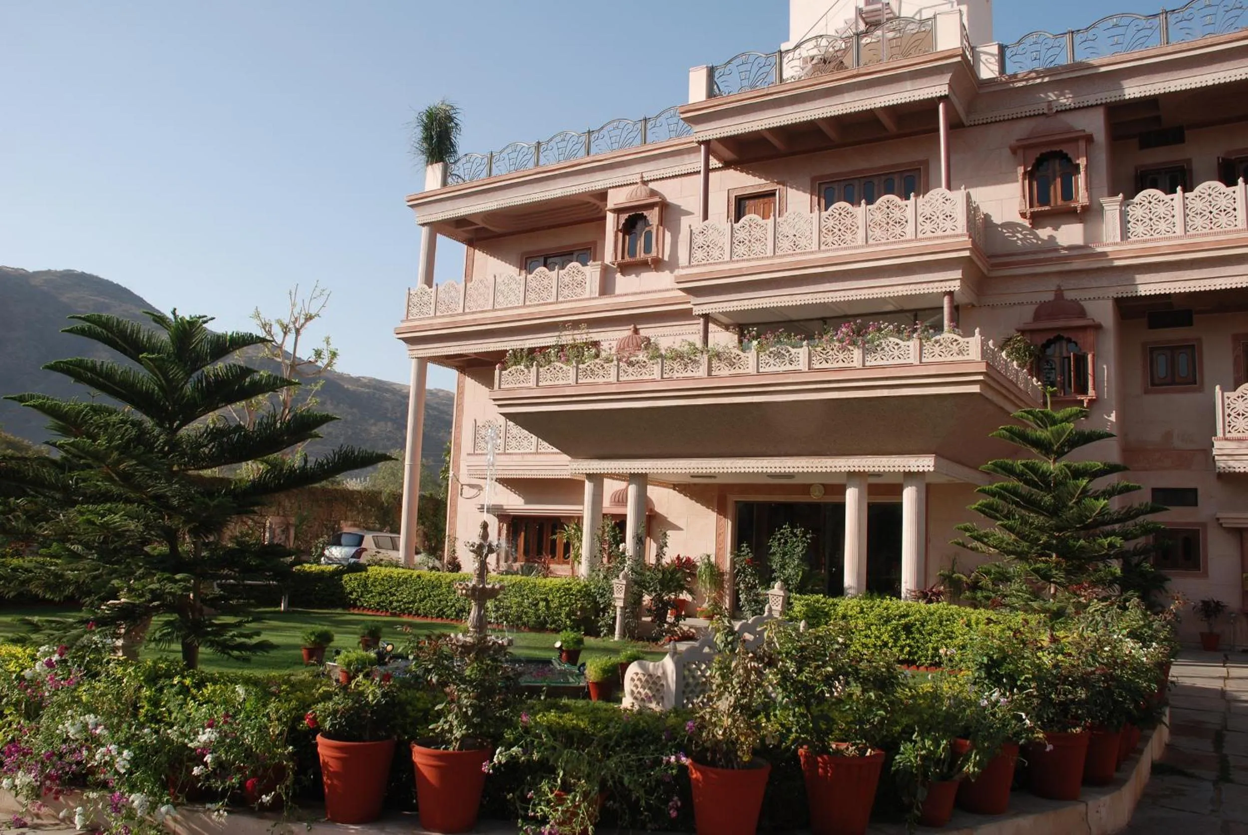 Property building in Hotel Master Paradise, Pushkar, Rajasthan , INDIA