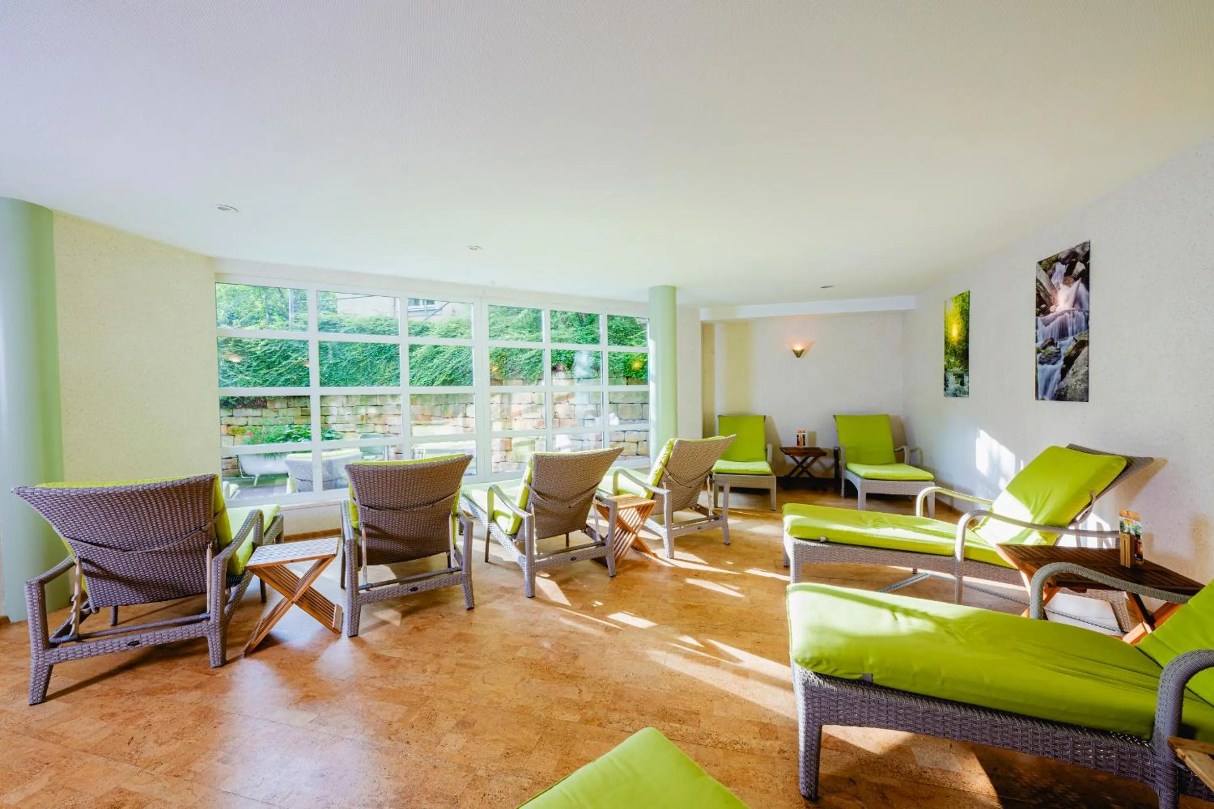 Sauna in Hotel am Schlosspark