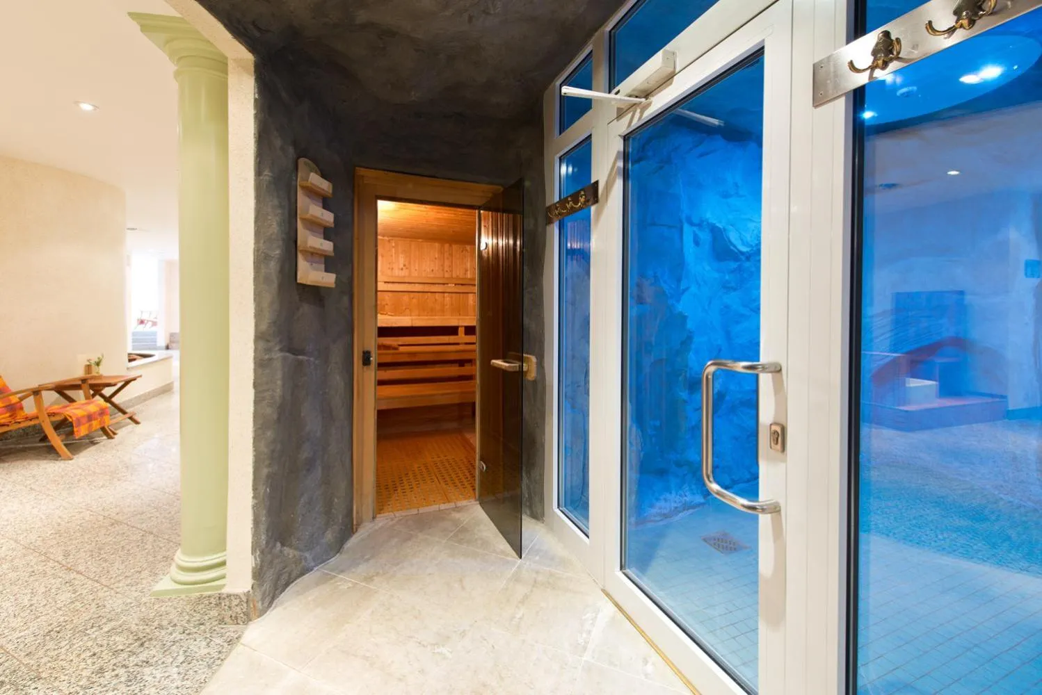 Sauna in Hotel am Schlosspark