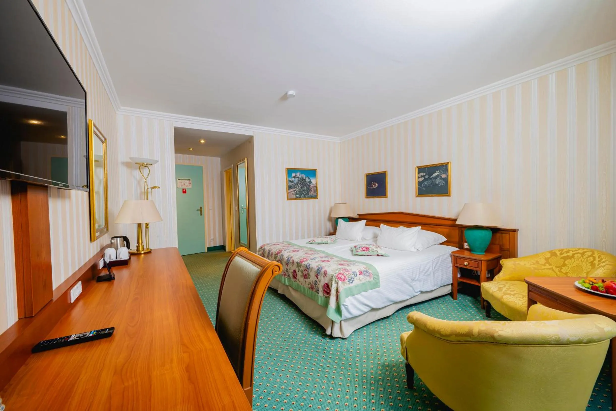 Bed in Hotel am Schlosspark