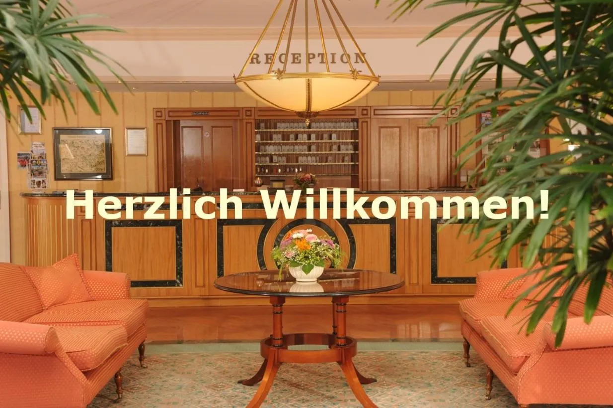 Lobby or reception in Hotel am Schlosspark