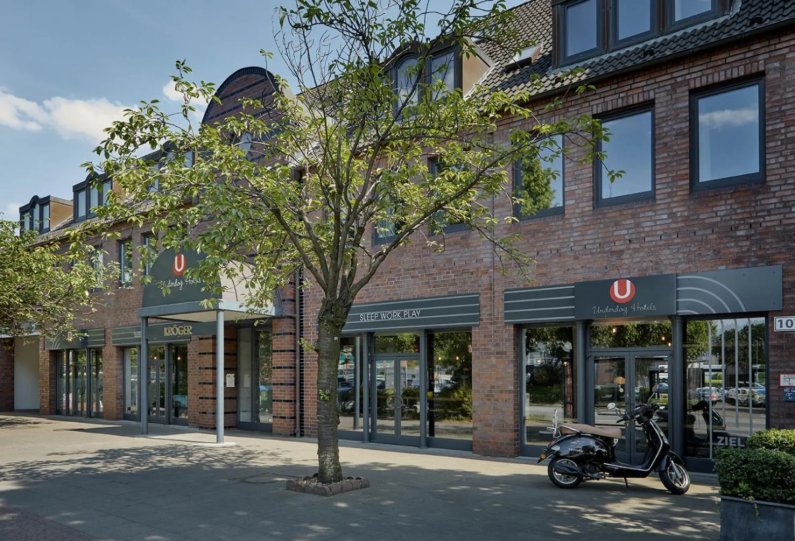 Property building in Underdog Hotel