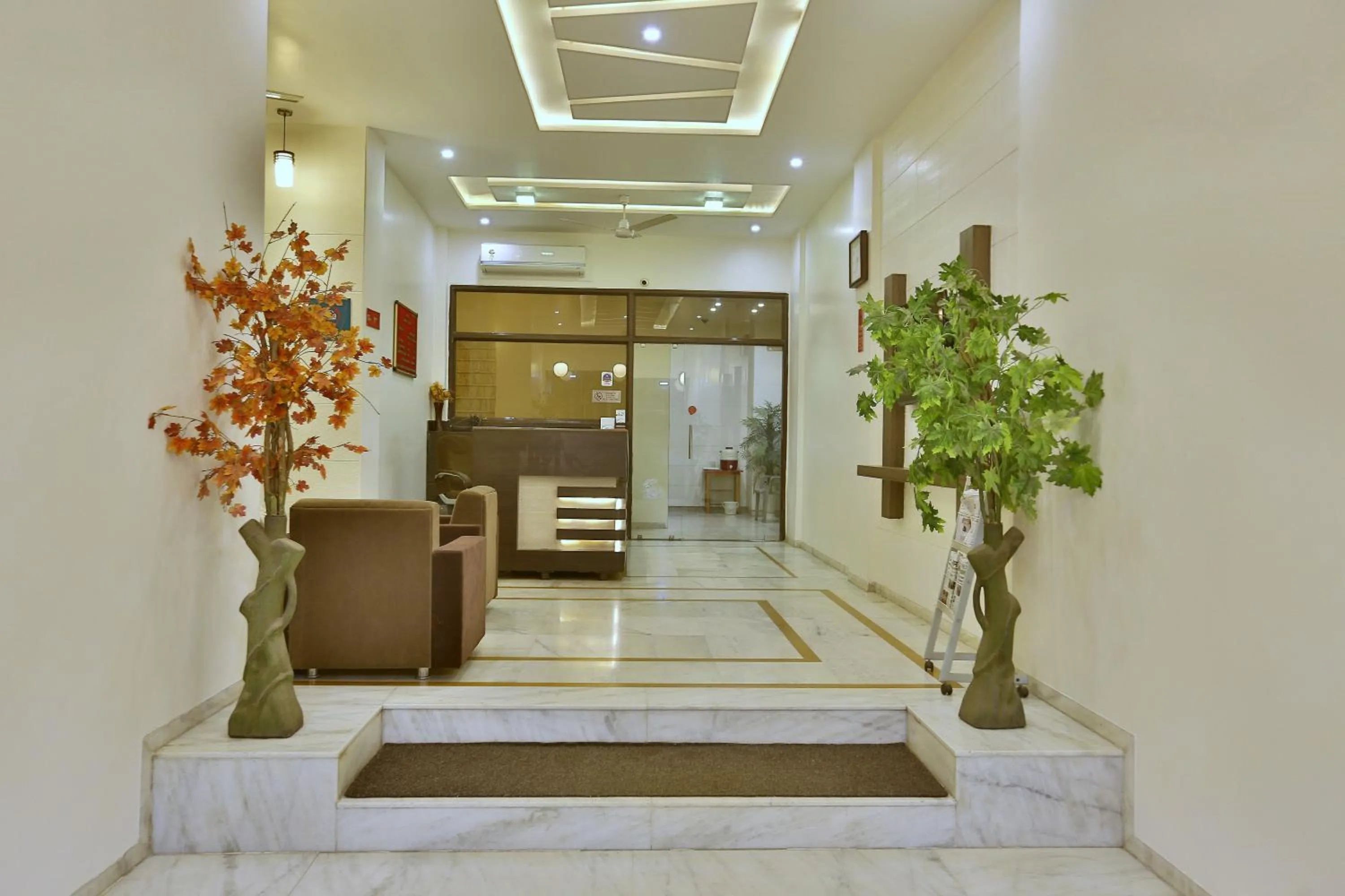 Lobby or reception in Hotel Kamran Palace