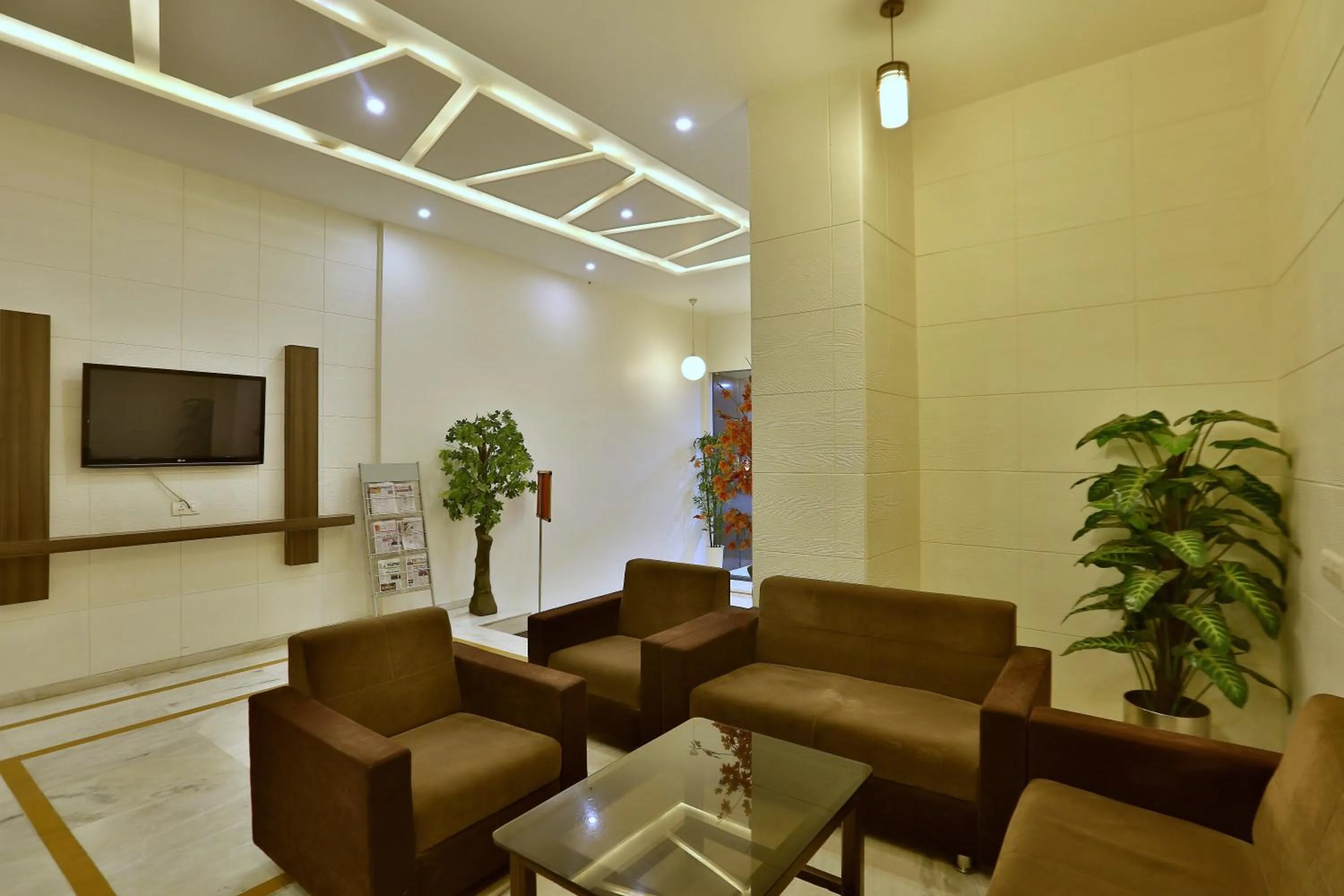 Seating area in Hotel Kamran Palace