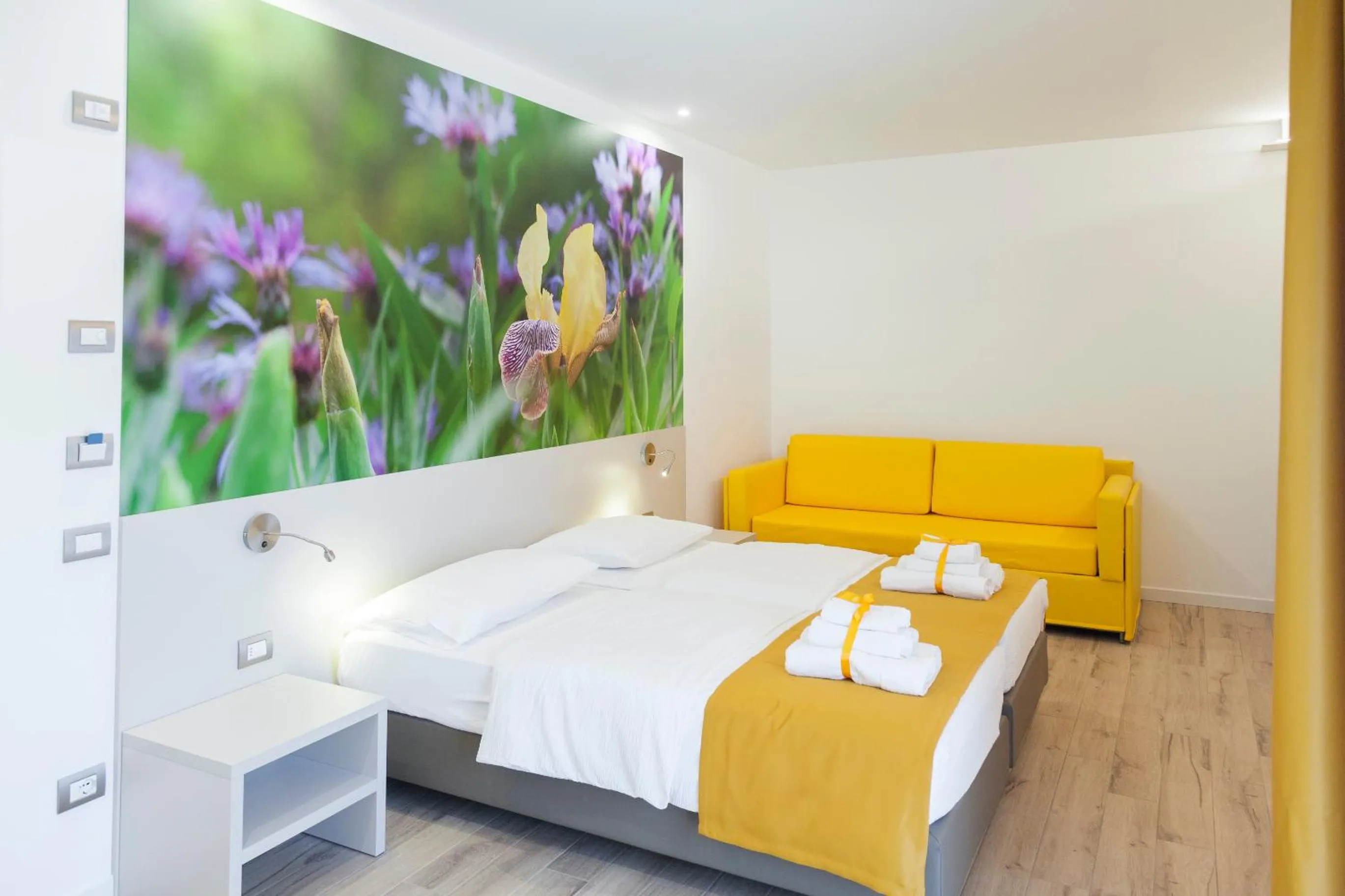 Bedroom in Miravallesuites