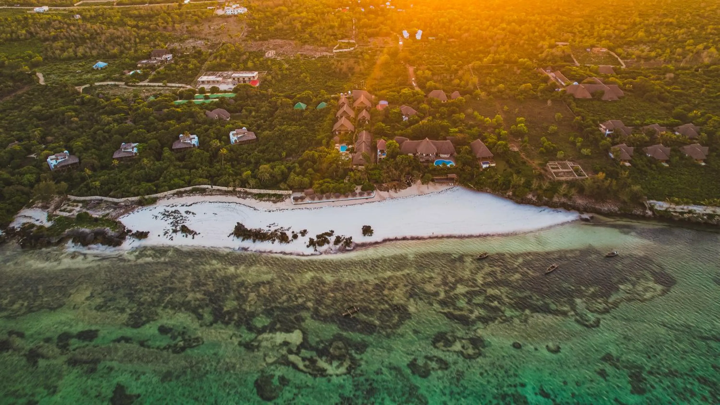 Property building in Sunshine Bay Hotel Zanzibar