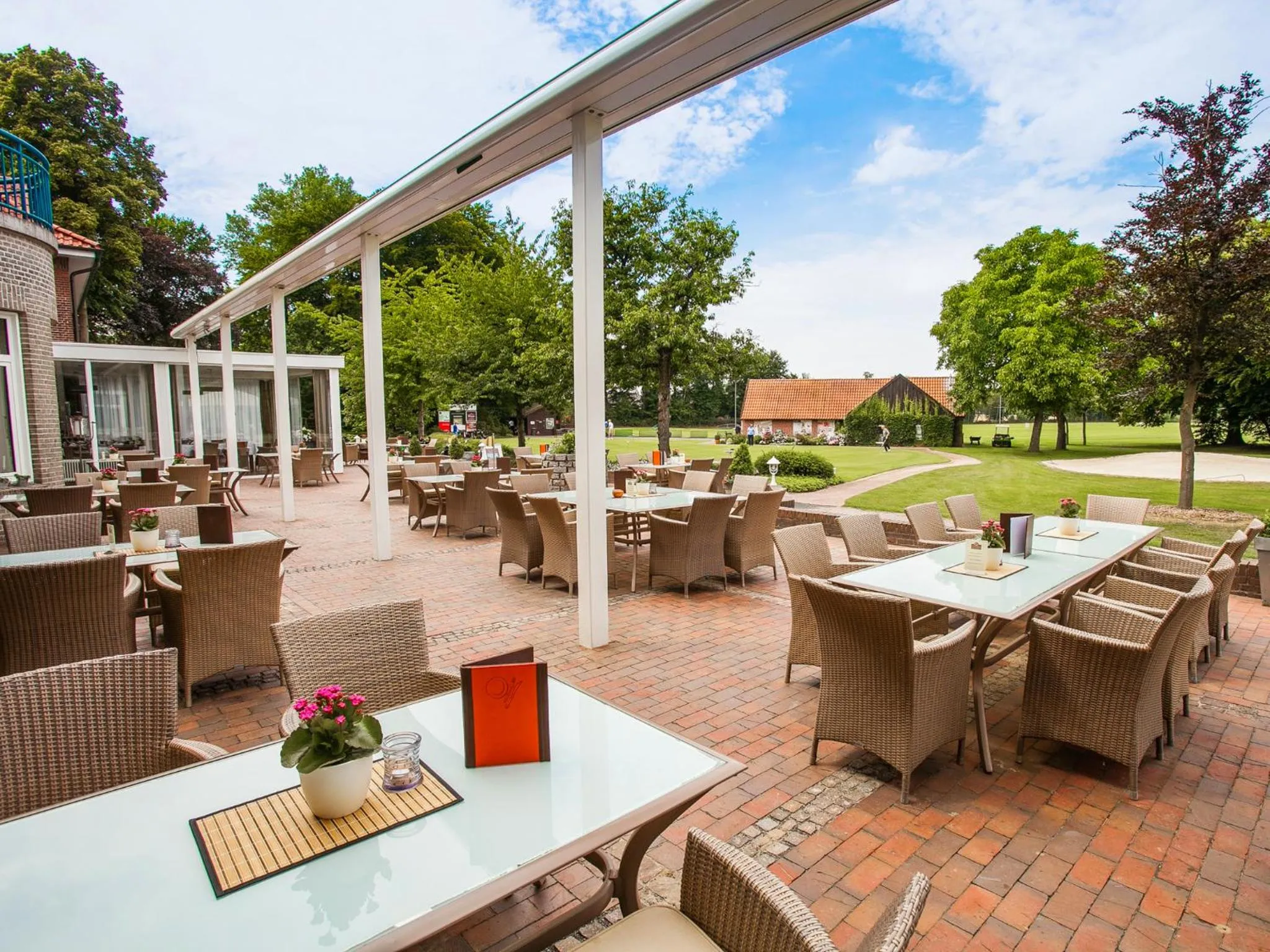 Balcony/Terrace in Ahauser Landhotel