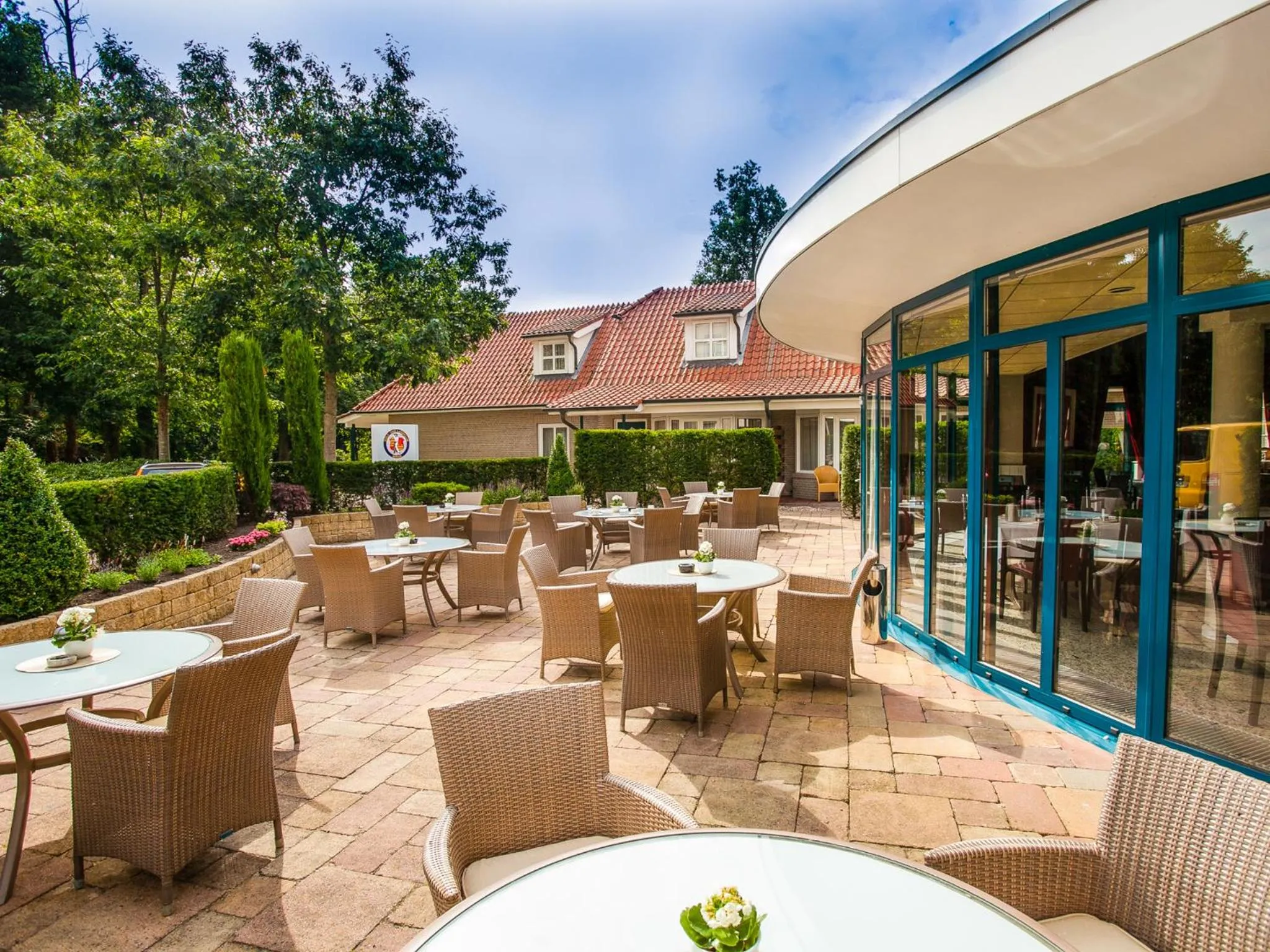 Balcony/Terrace in Ahauser Landhotel