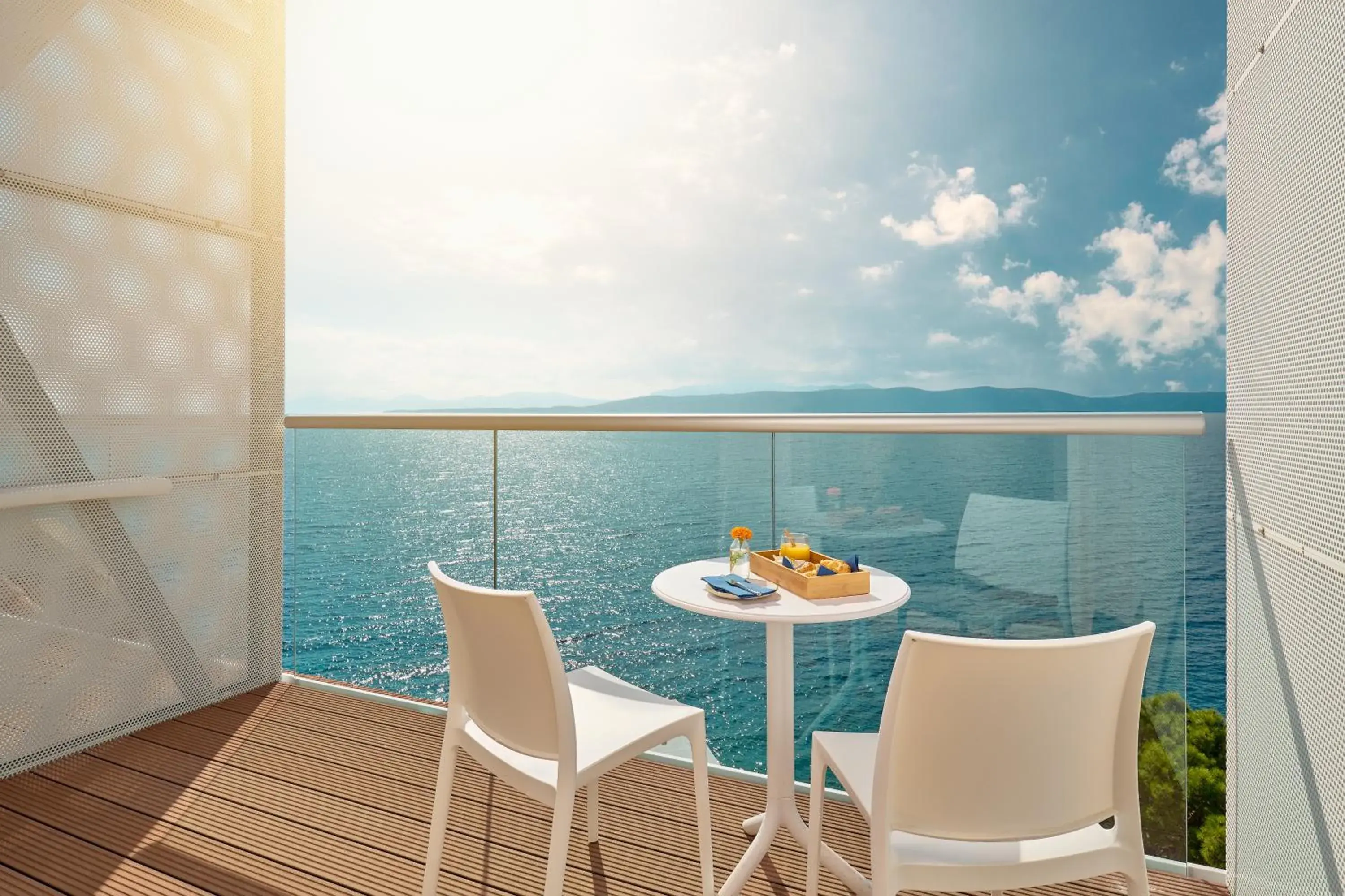 Superior Double Room with Balcony and Sea View in TUI BLUE Makarska - Adults Only Superior Double Room with Balcony and Sea View in TUI BLUE Makarska - Adults Only