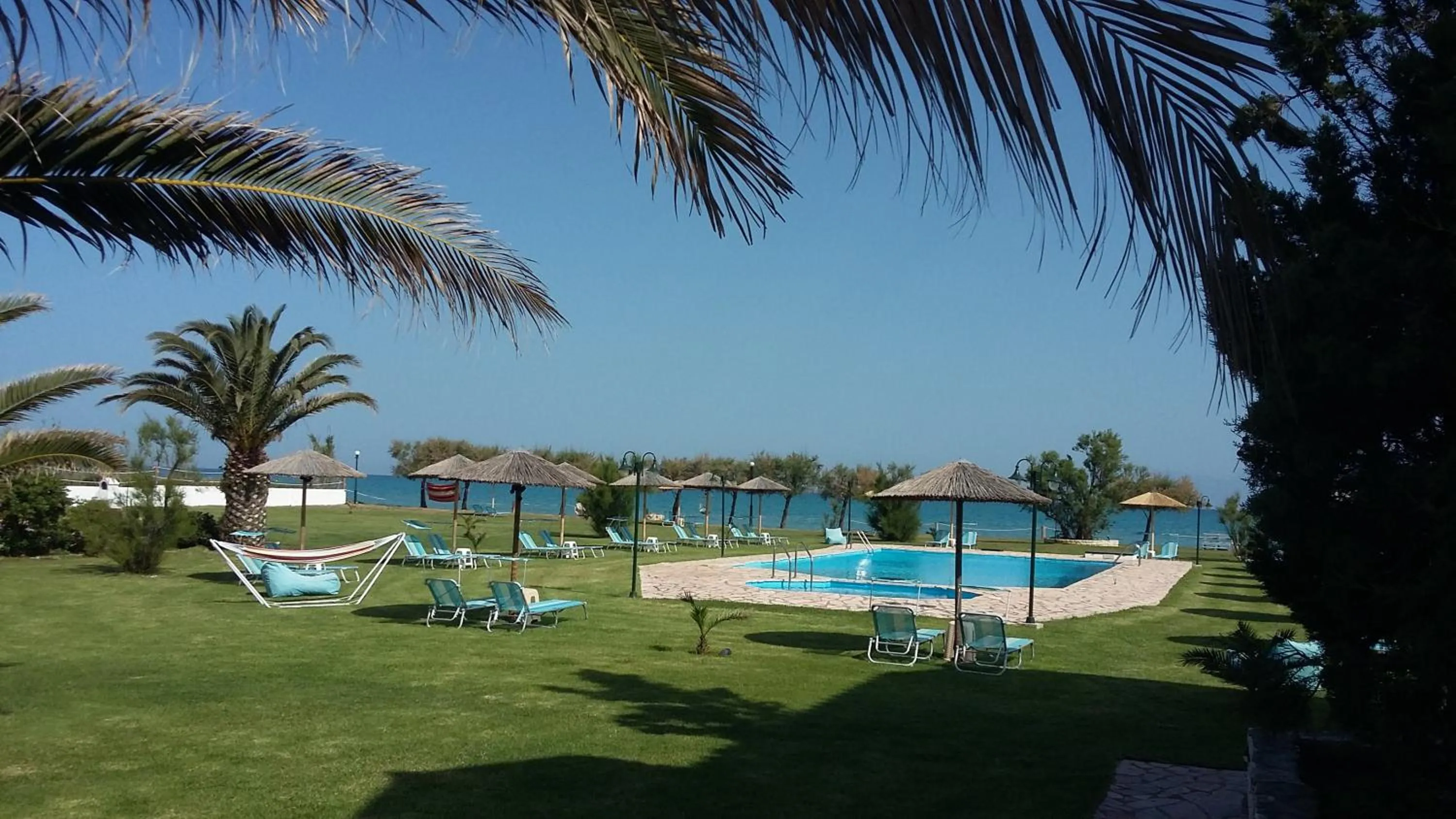 Garden in S&C Kosmos Beach Resort