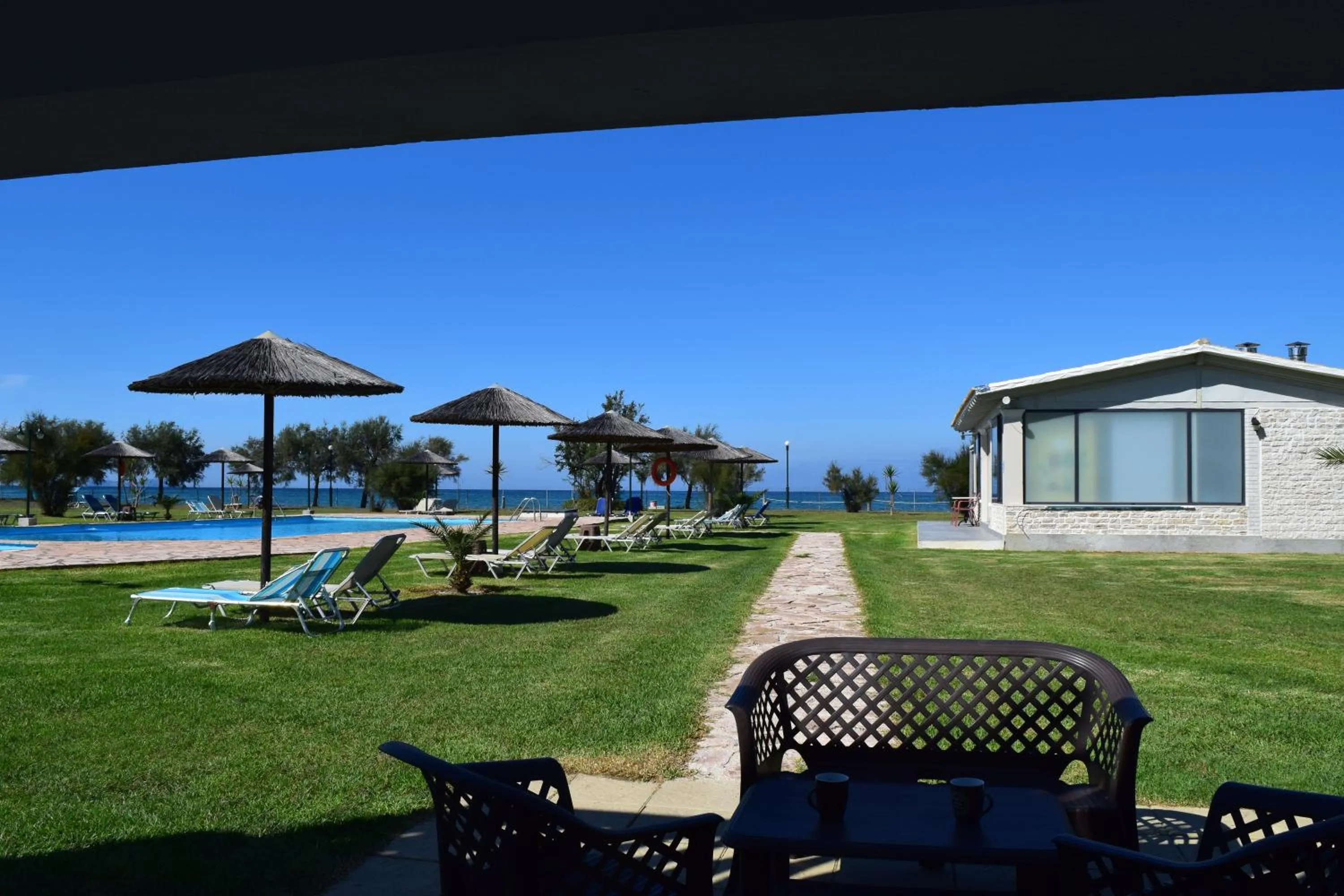 Sea view in S&C Kosmos Beach Resort