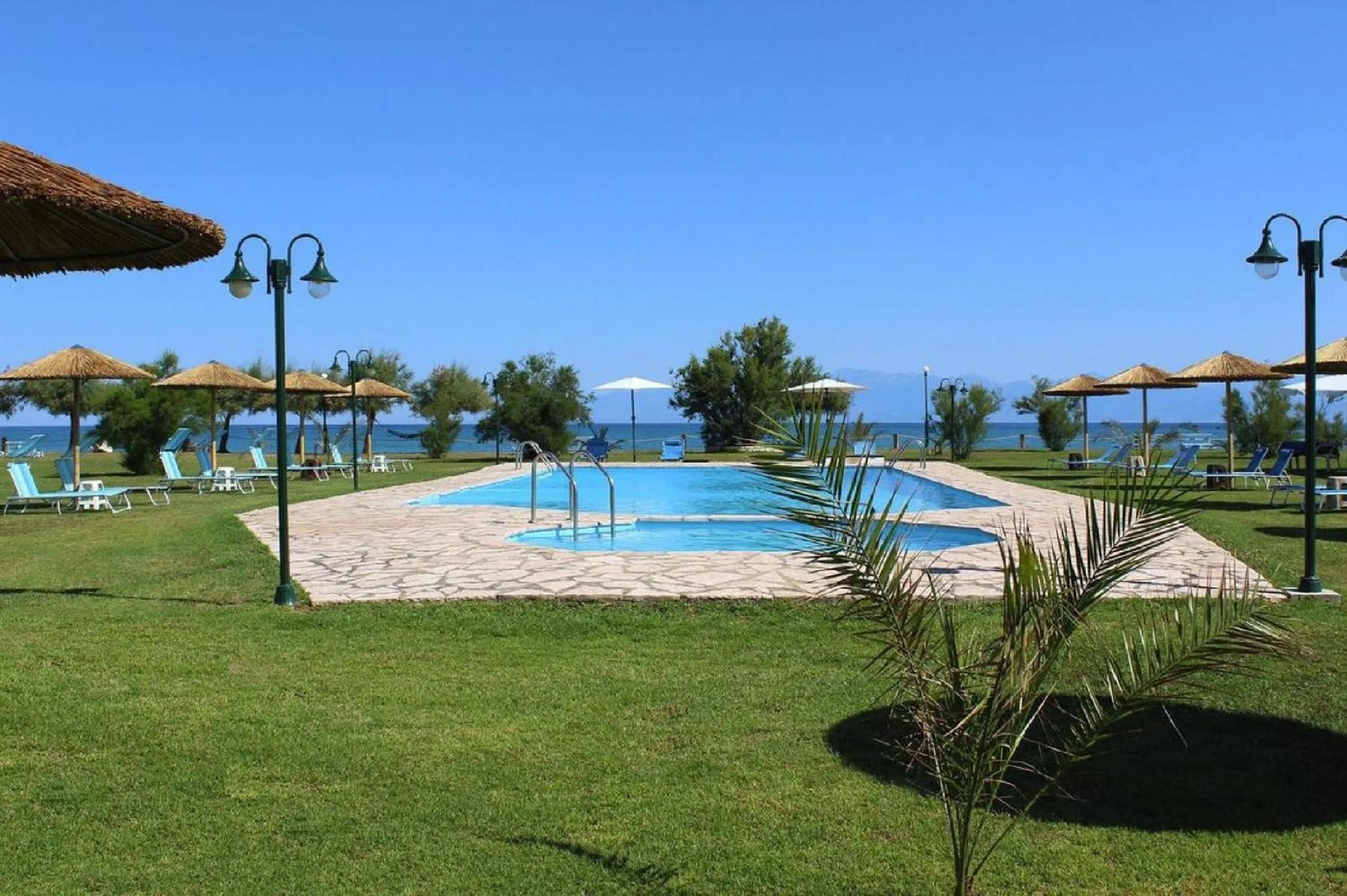 Garden in S&C Kosmos Beach Resort