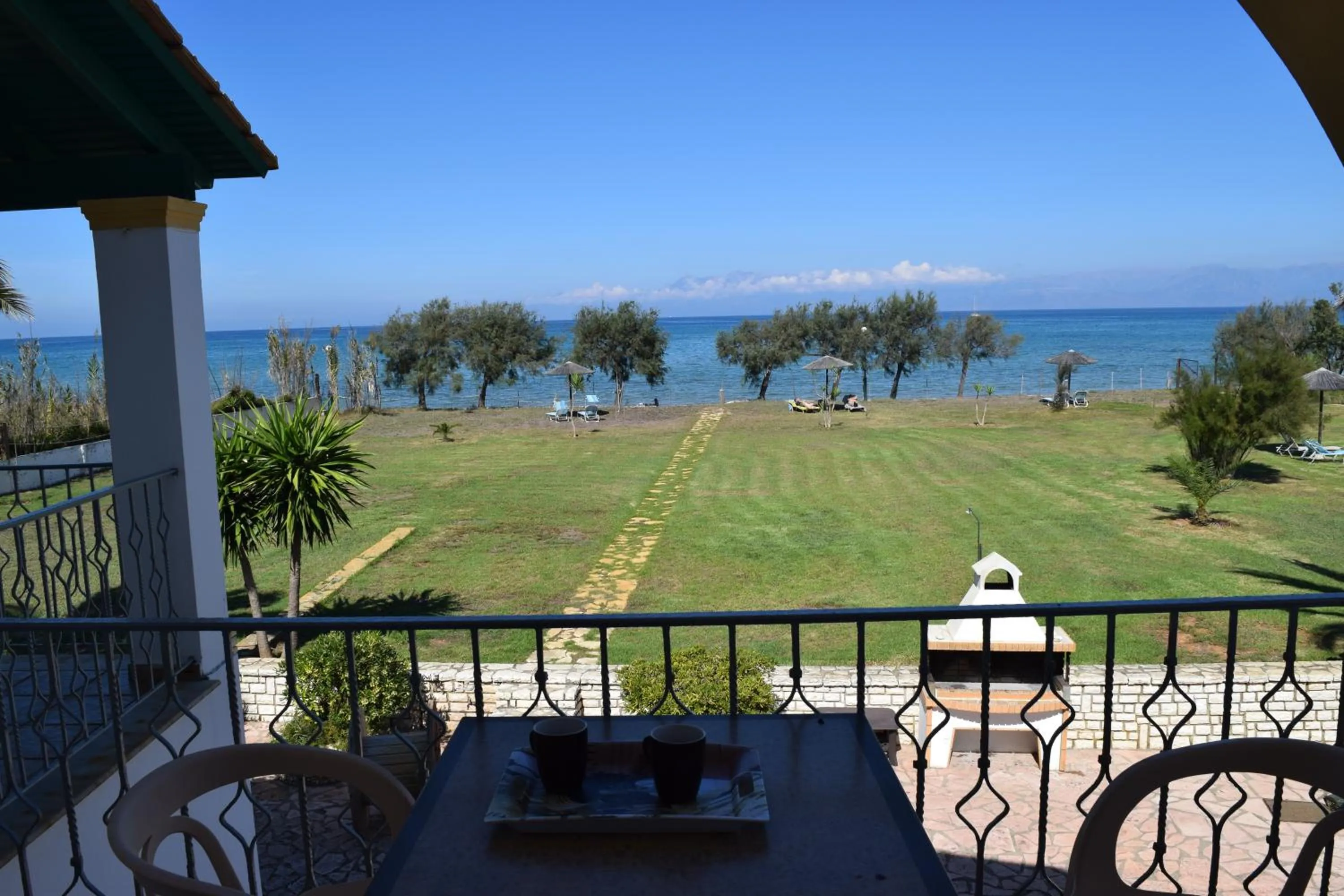 Balcony/Terrace in S&C Kosmos Beach Resort