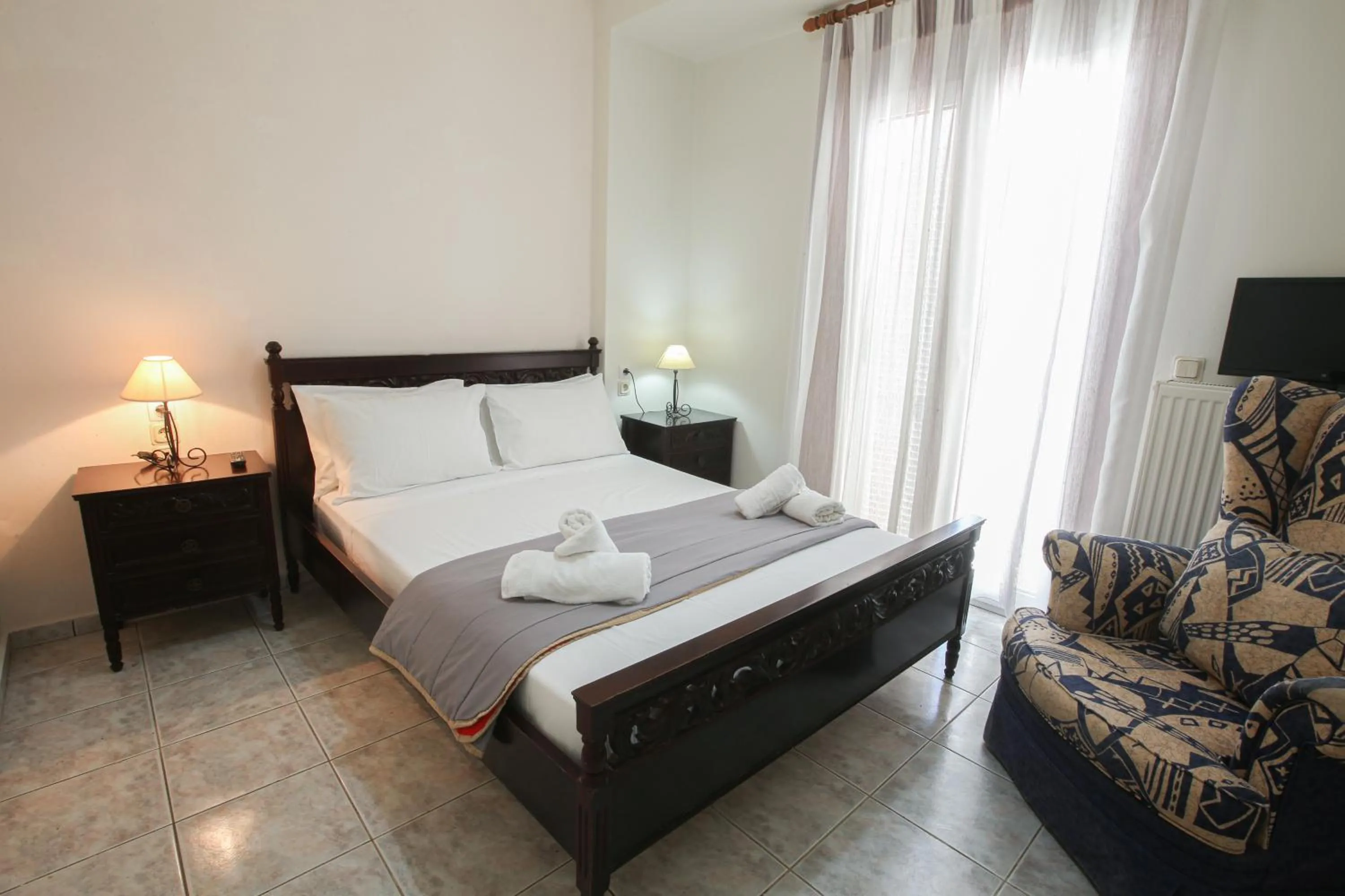 Bedroom, Bed in S&C Kosmos Beach Resort