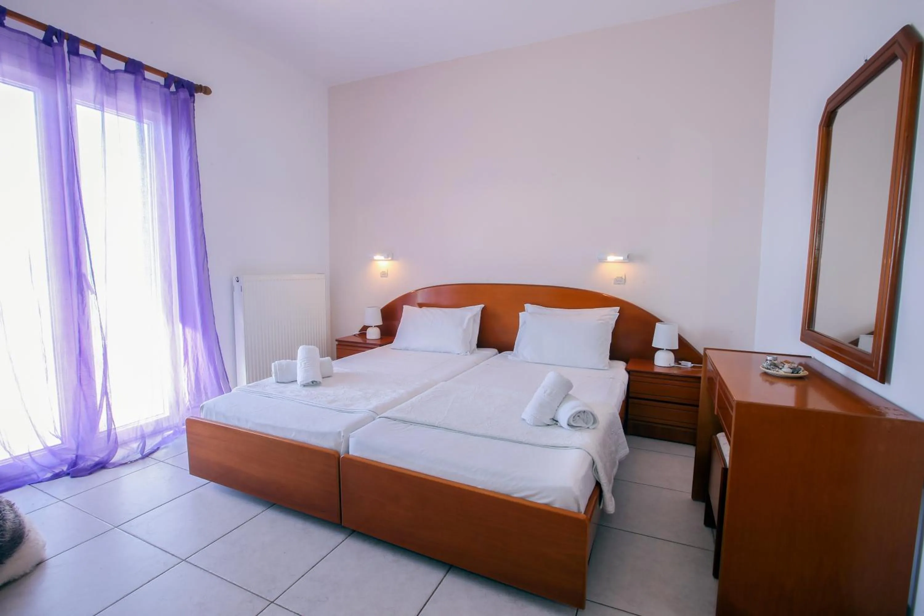 Bedroom, Bed in S&C Kosmos Beach Resort