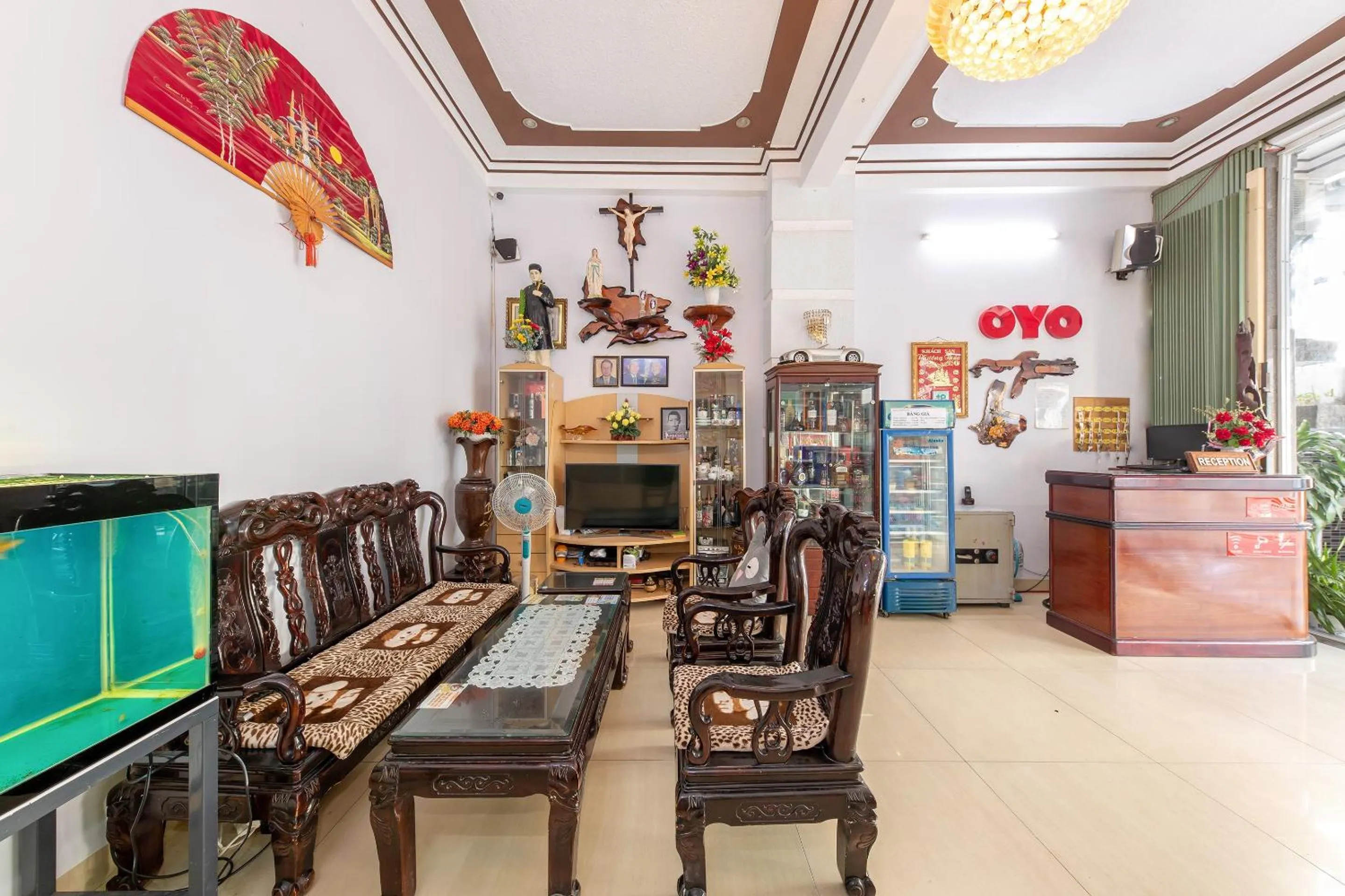 Lobby or reception in OYO 898 Phuong Thao Hotel