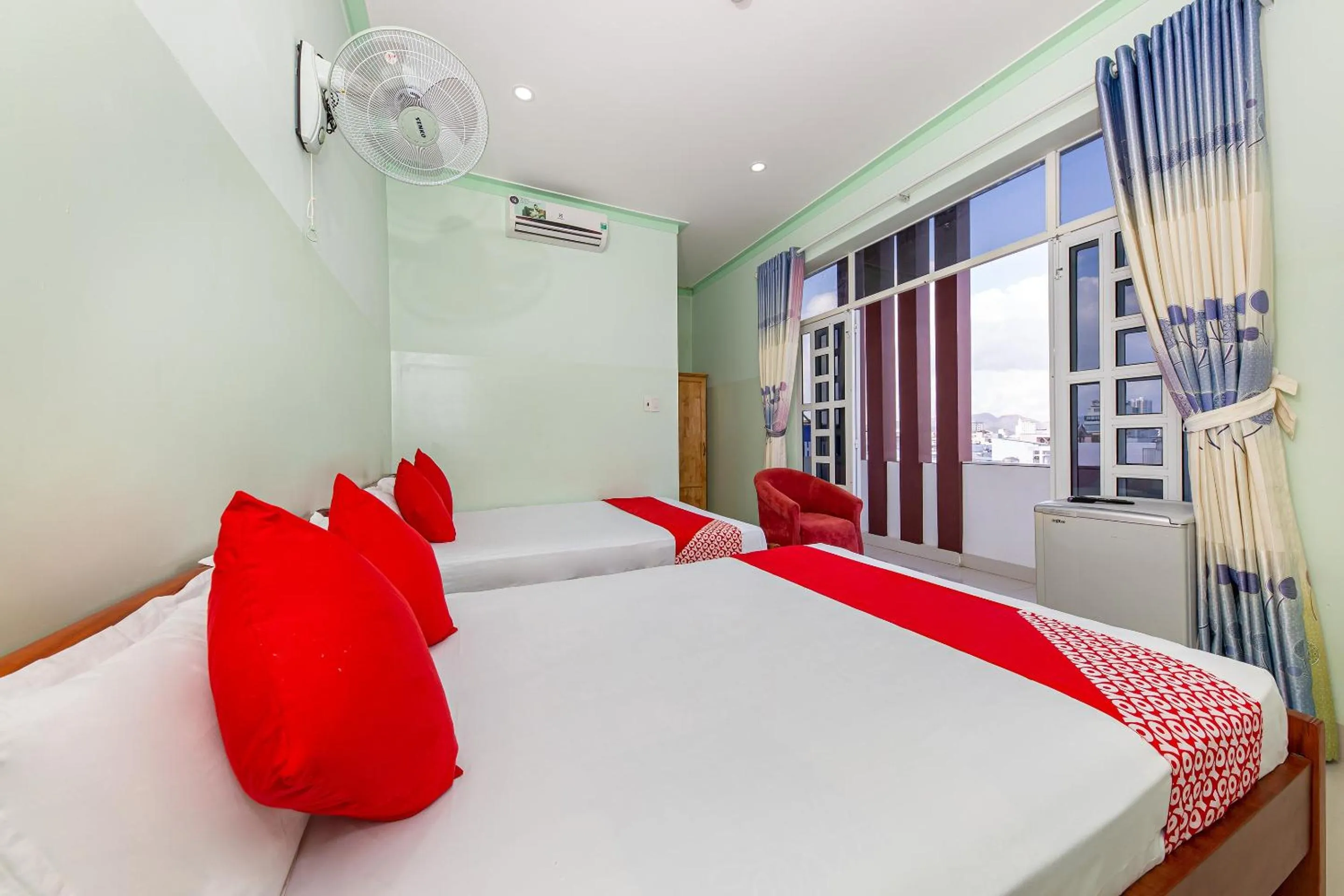 Bedroom in OYO 898 Phuong Thao Hotel